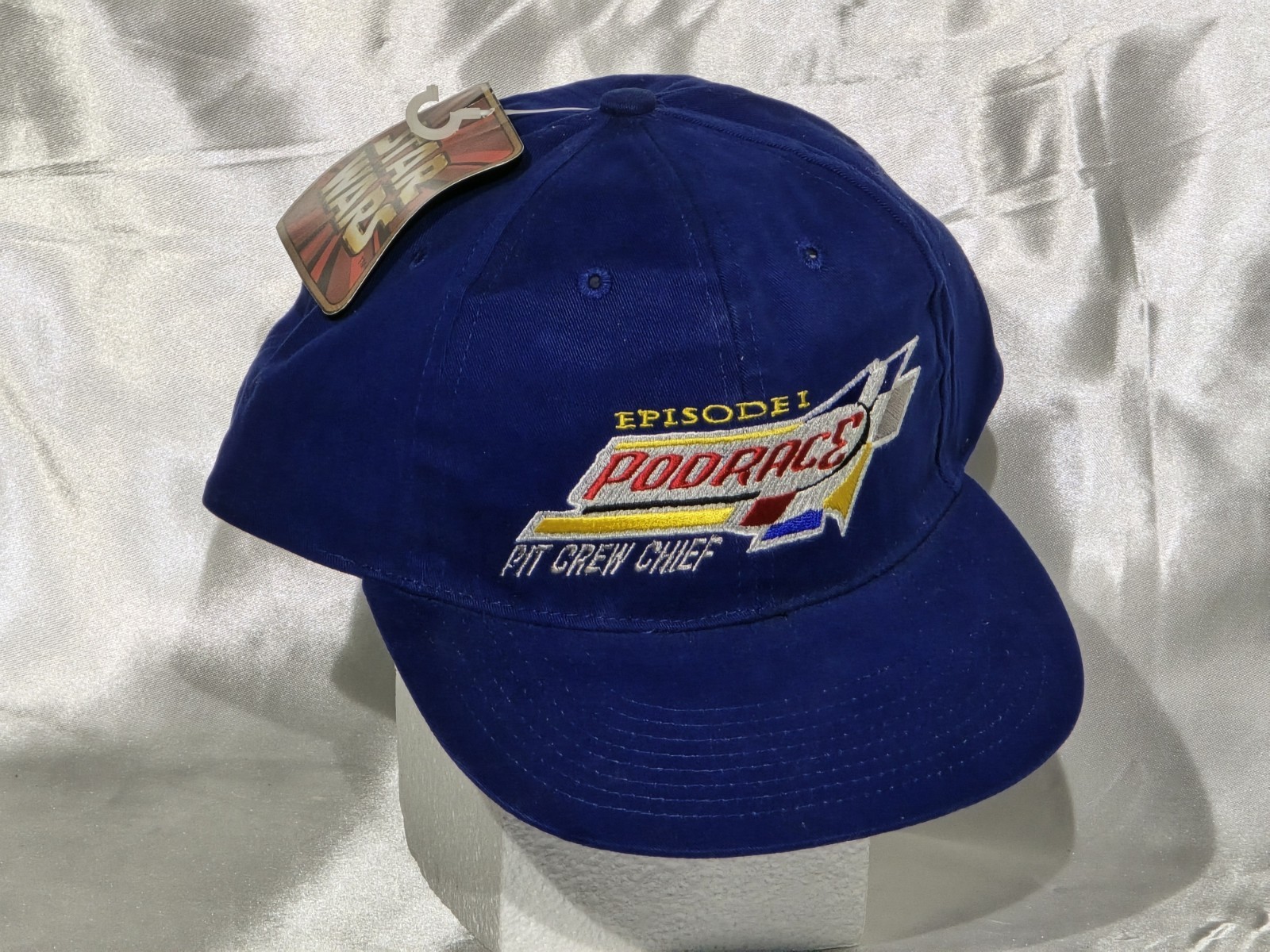 Vintage Star Wars Episode 1 Podrace Pit Crew Chief Fresh Caps Hat New With Tags
