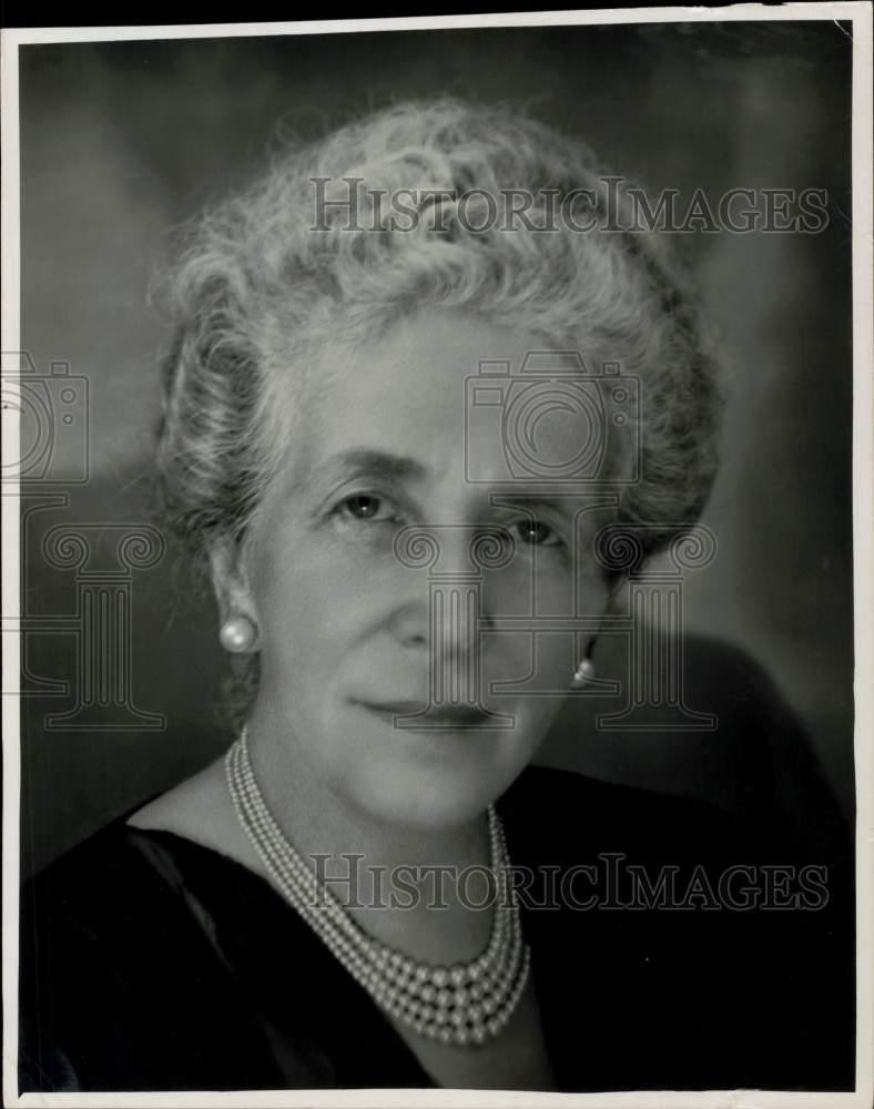 1959 Press Photo Miss Bertha Foster - lra33380