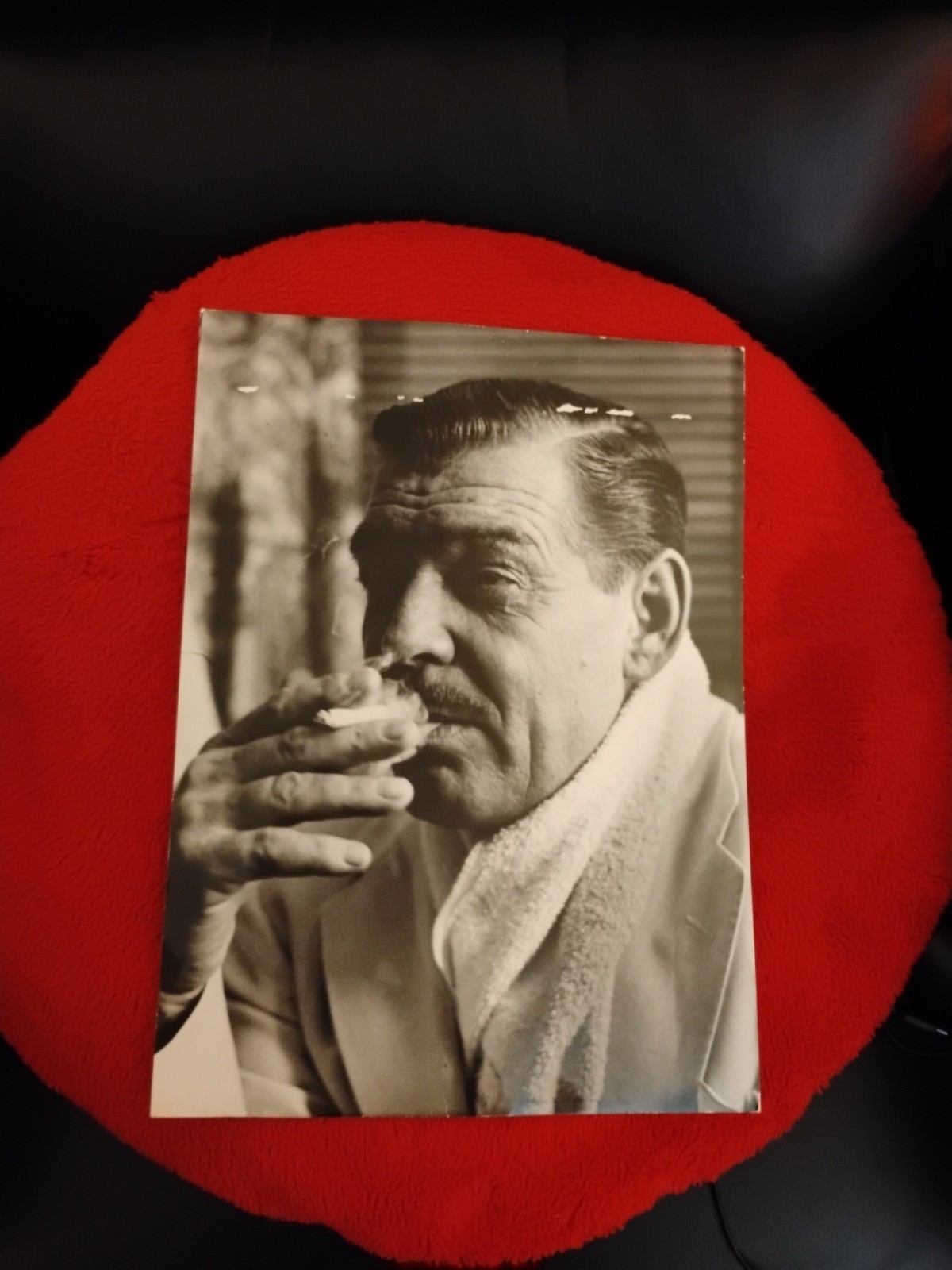 Clark Gable Original Photo. 10.5x14in Approx. William Woodfield Stamped.