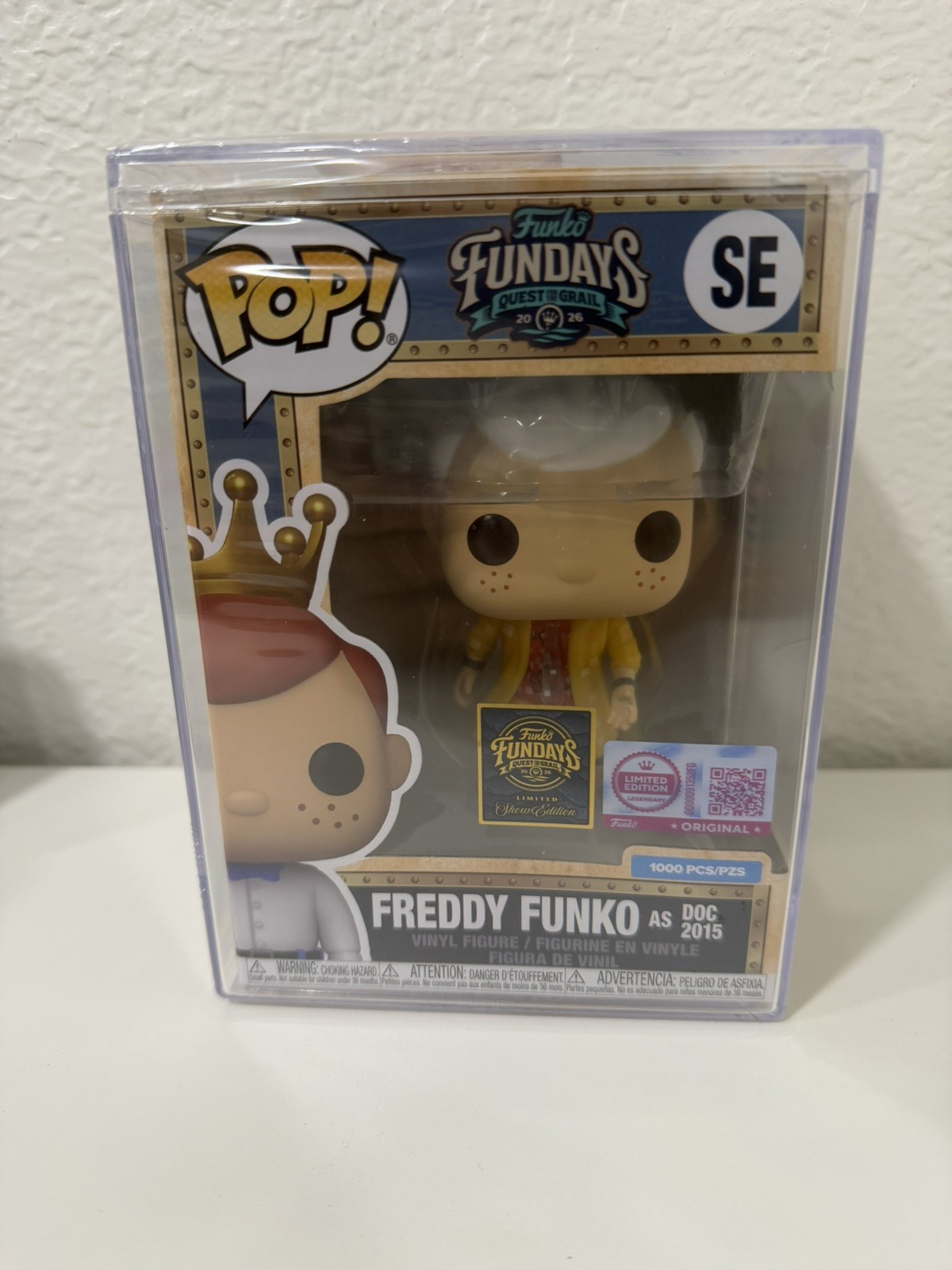 Funko Fundays SDCC 2026 Freddy Funko as Doc 2015 LE 1000pcs