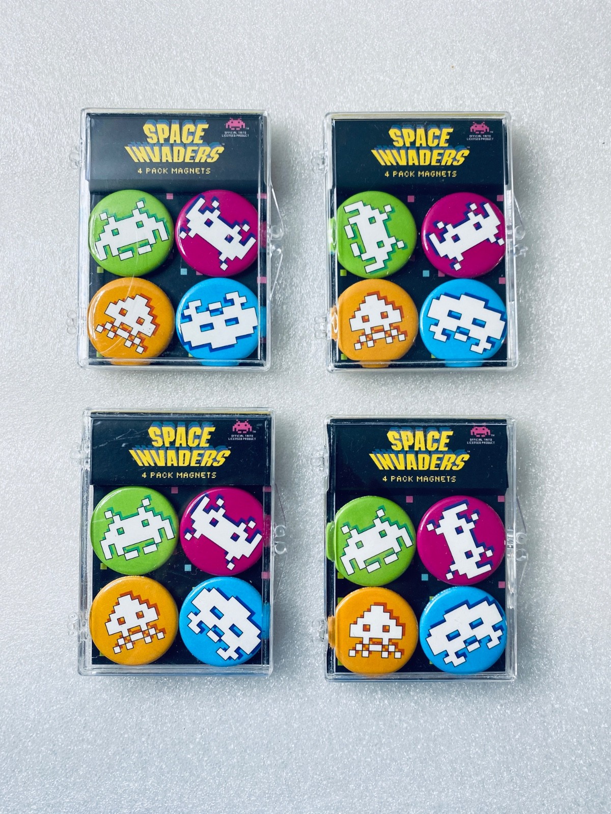 Lot Of 4 - The Coop Space Invaders 1.5\