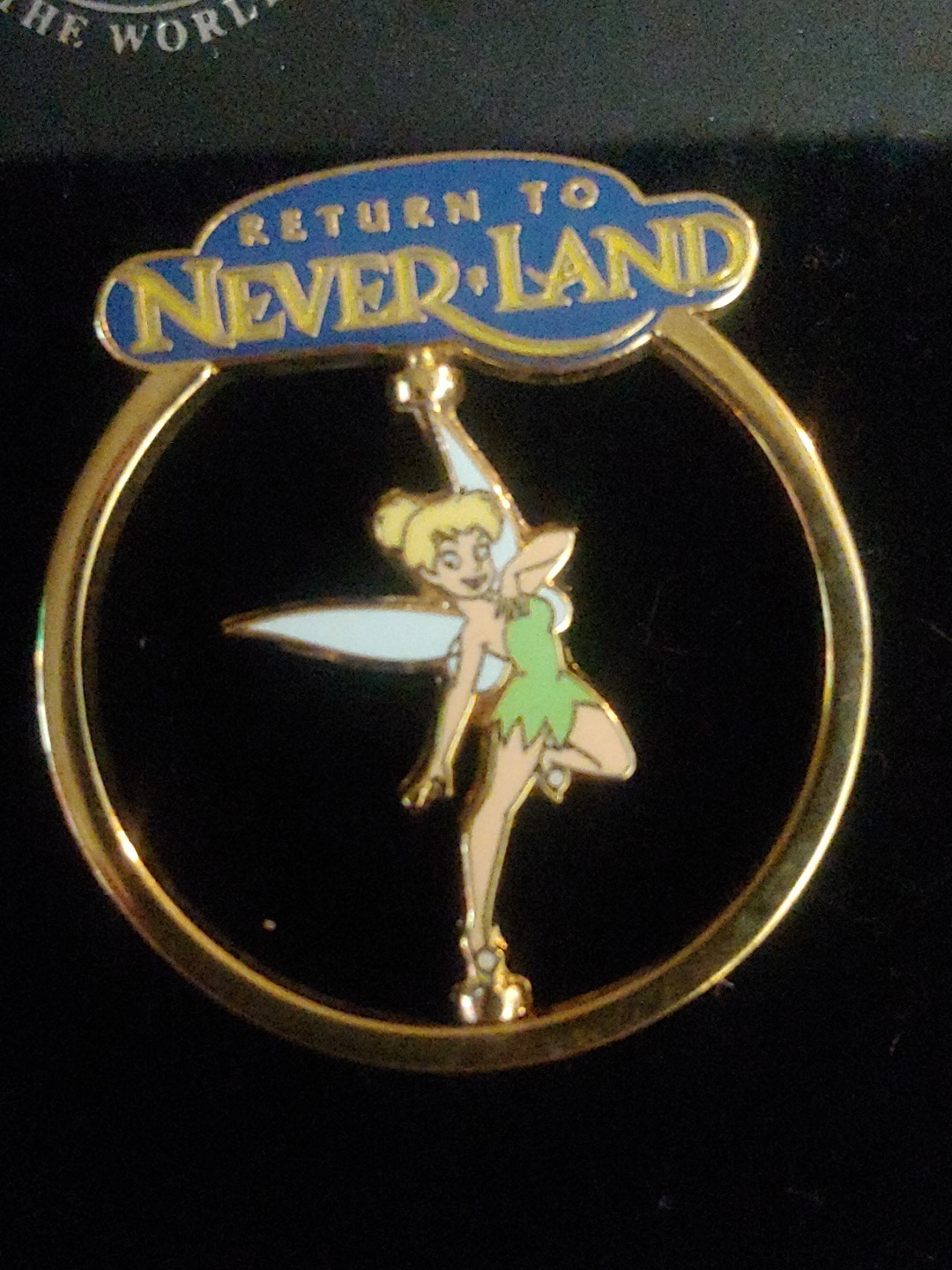 Rare Japan Tinker Bell Spinner Disney Return to Neverland HTF Sweet DL Tokyo JDS