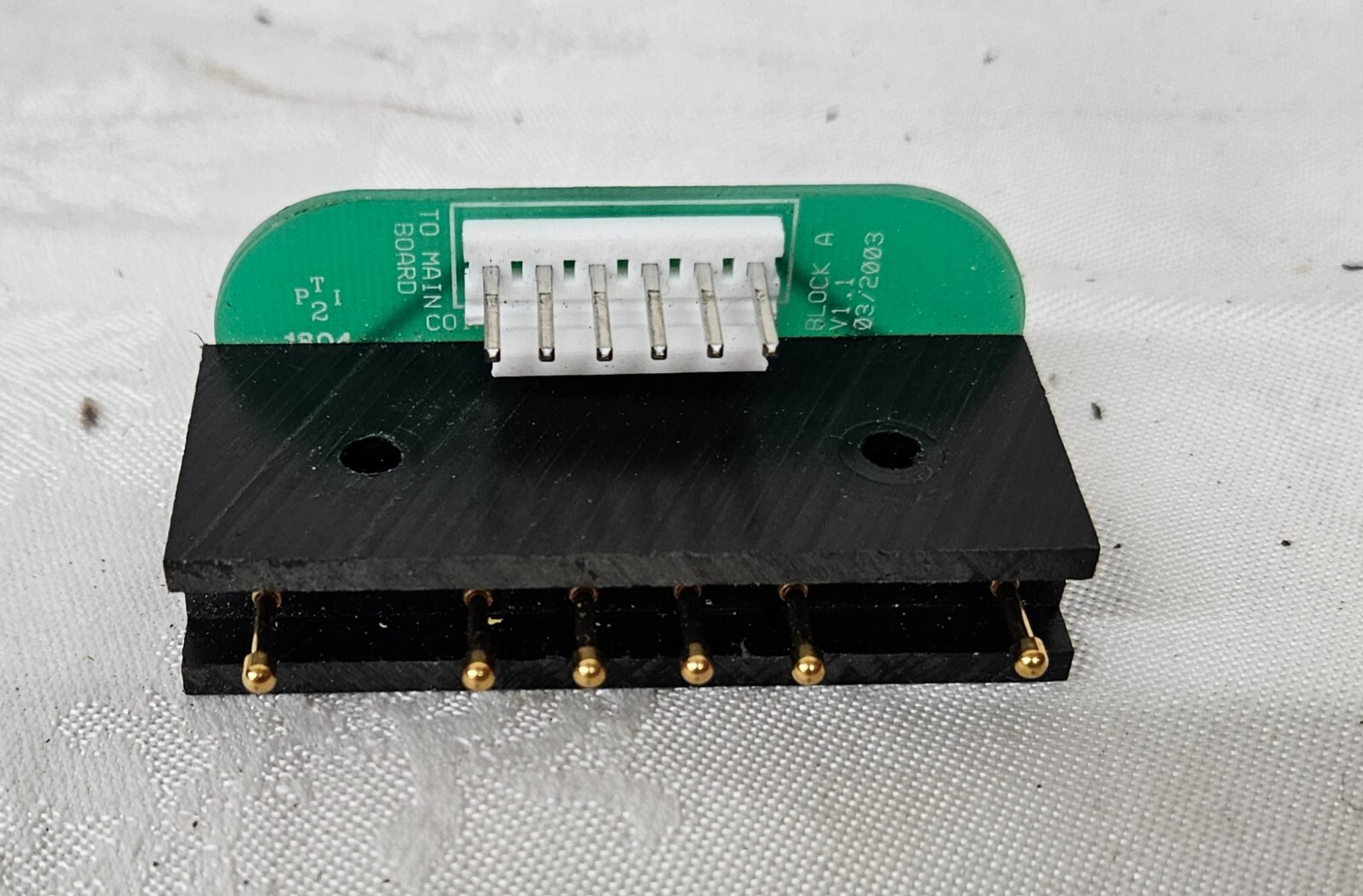 Sports Blaster EXTREME Pinball Prize Redemption Game BLOCK A PCB Good