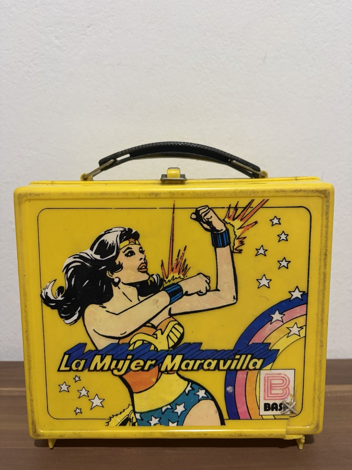 Vintage 1970s Rare 70s Wonder Woman 1979 Lunchbox Basa