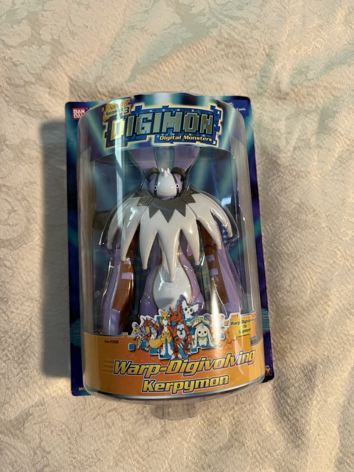 Bandai Digimon Warp-Digivolving Kerpyamon Figure MPN 13368 (2002)