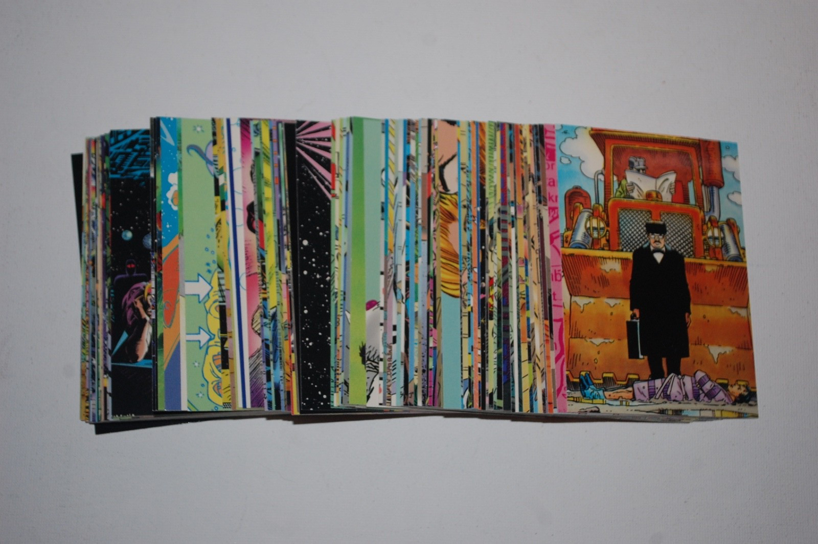 The Hitchhiker's Guide to the Galaxy 100 Card Set-Douglas Adams Comic Art 1994