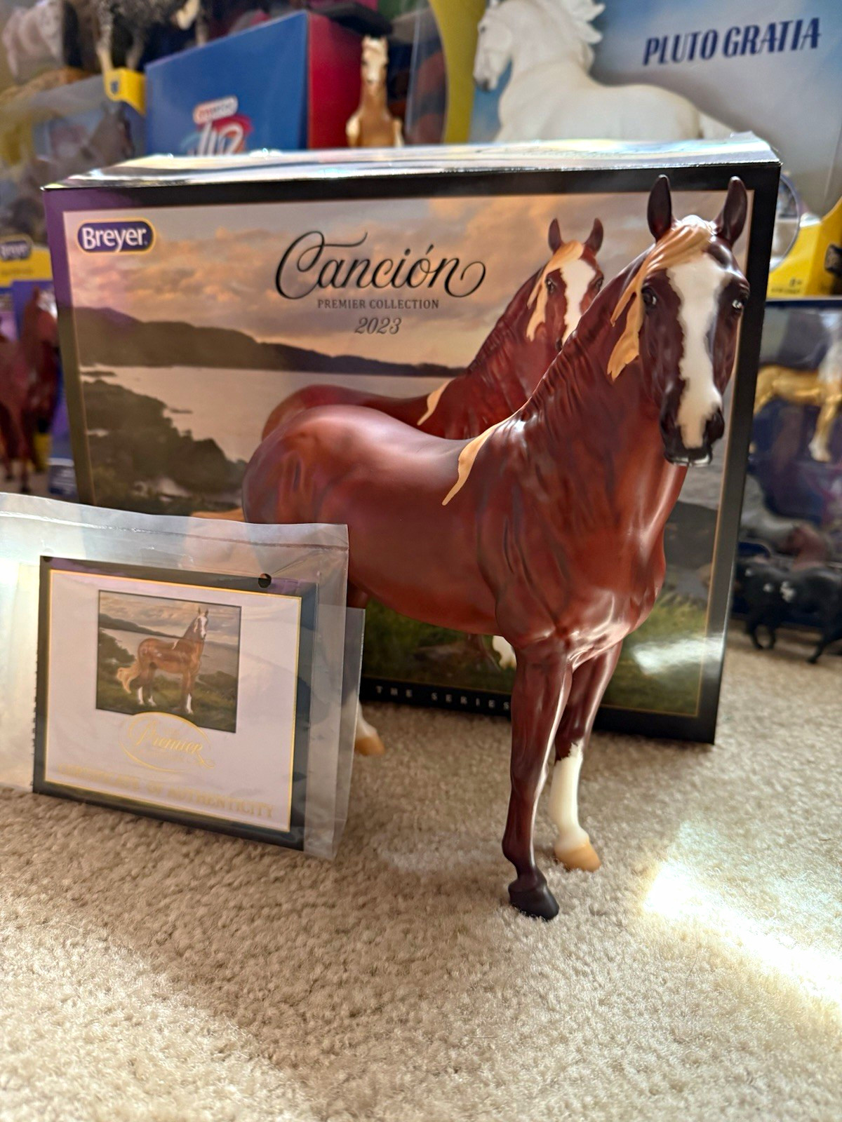 Breyer Canción Premier Collection 2023 Horse Figurine w/ Box & COA