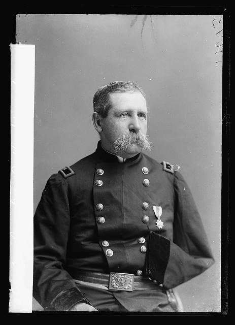 Photo:Gen. M.D. Hardin in Military Uniform Portrait