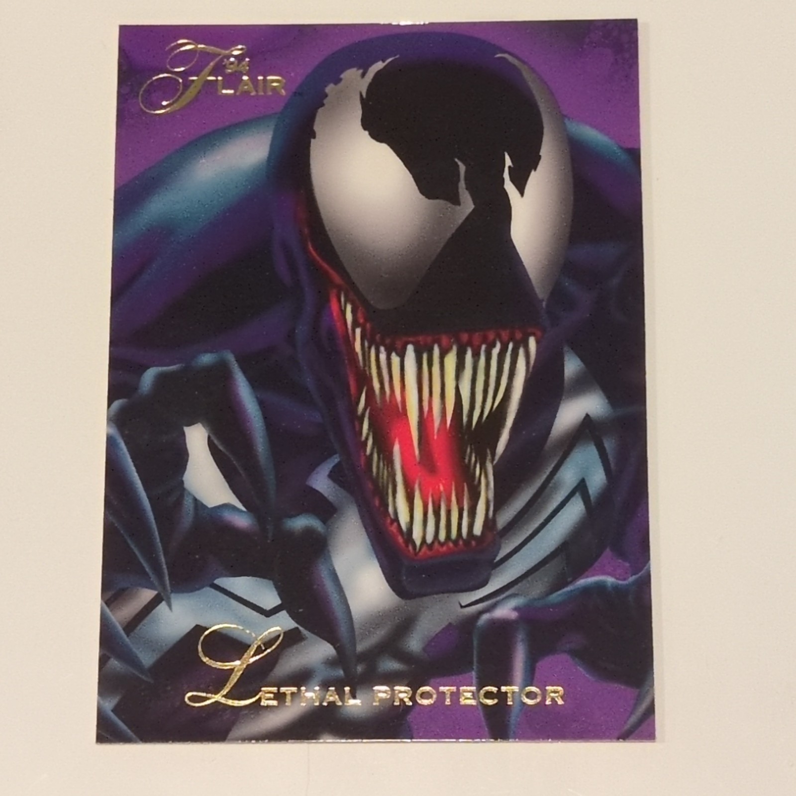 Fleer 1994 Flair Marvel Annual #100 Venom: Lethal Protector Non-Sport Card