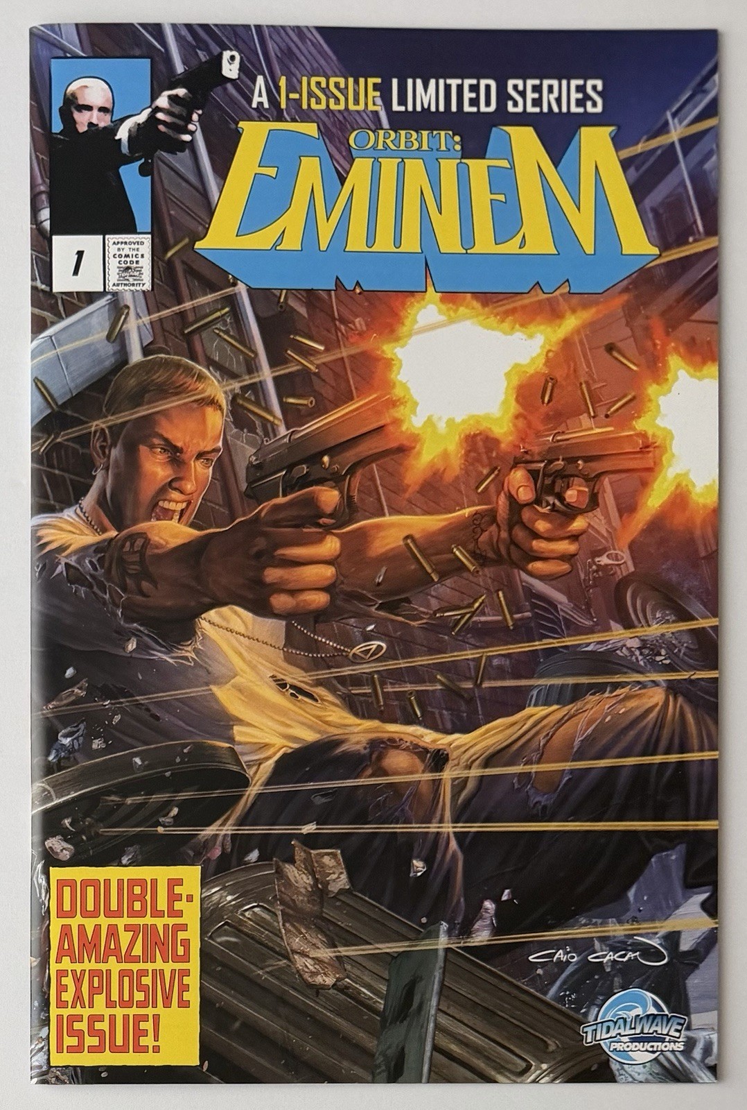ORBIT: EMINEM #1 • CAIO CACAU TD VARIANT • PUNISHER HOMAGE • LTD 600 • NM+