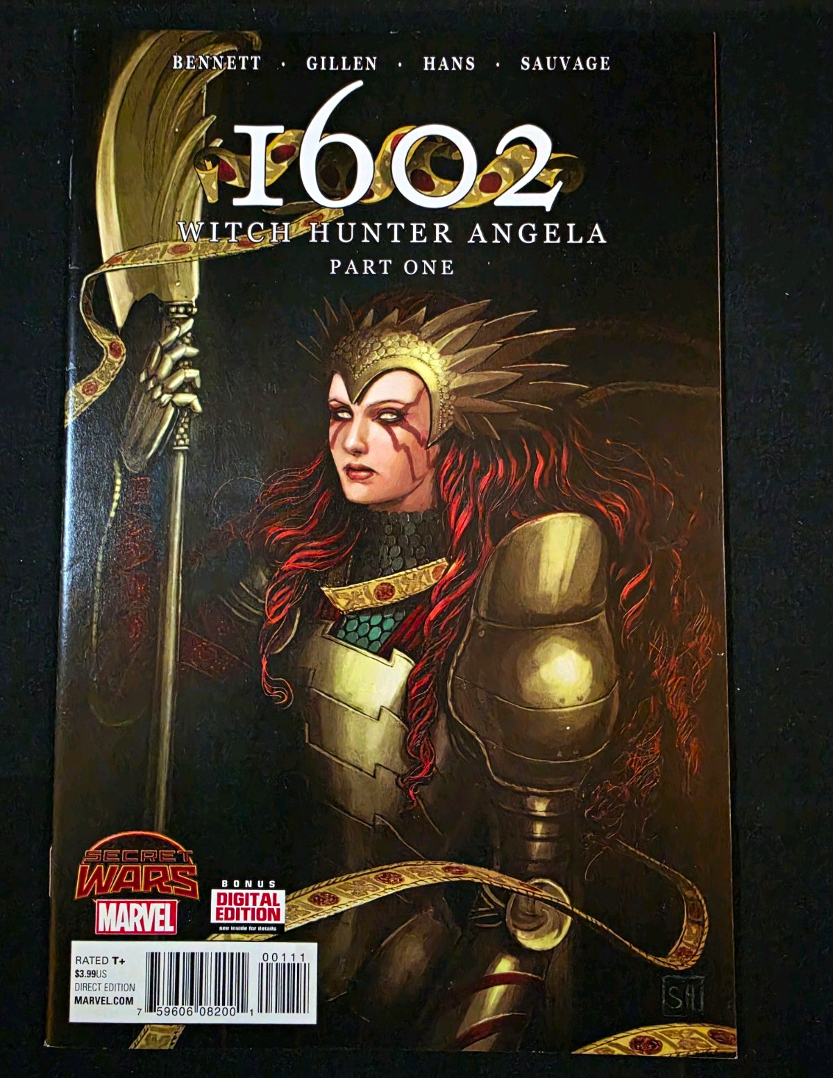 Marvel 1602 Witch Hunter Angela Parts 1-3
