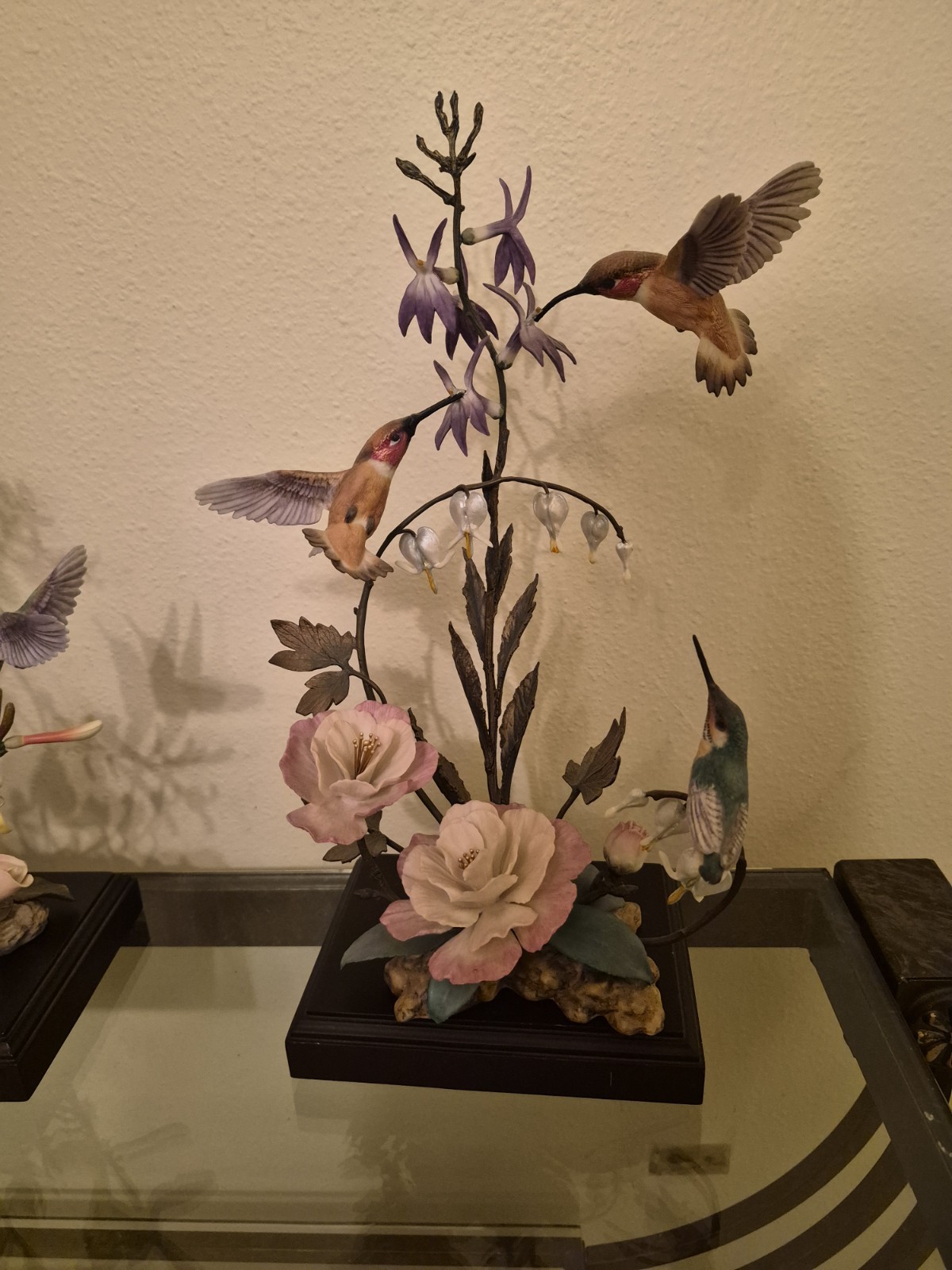 Franklin Mint House Of Faberge Splendor In The Garden Hummingbirds Rare Limited