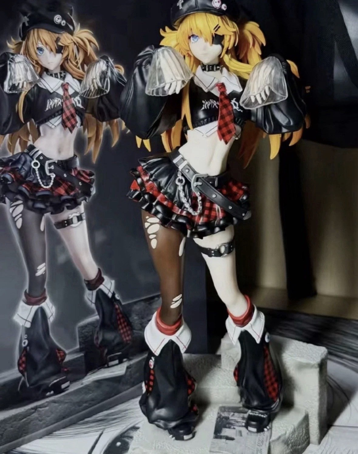 Neon Genesis Evangelion – Asuka Langley Soryu Gothic Style PVC Figure