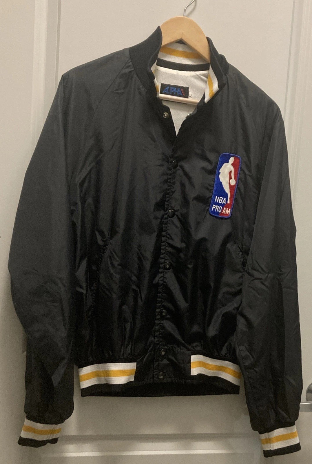 VINTAGE 80s RARE NBA PRO JACKET  Sz XL 🔥