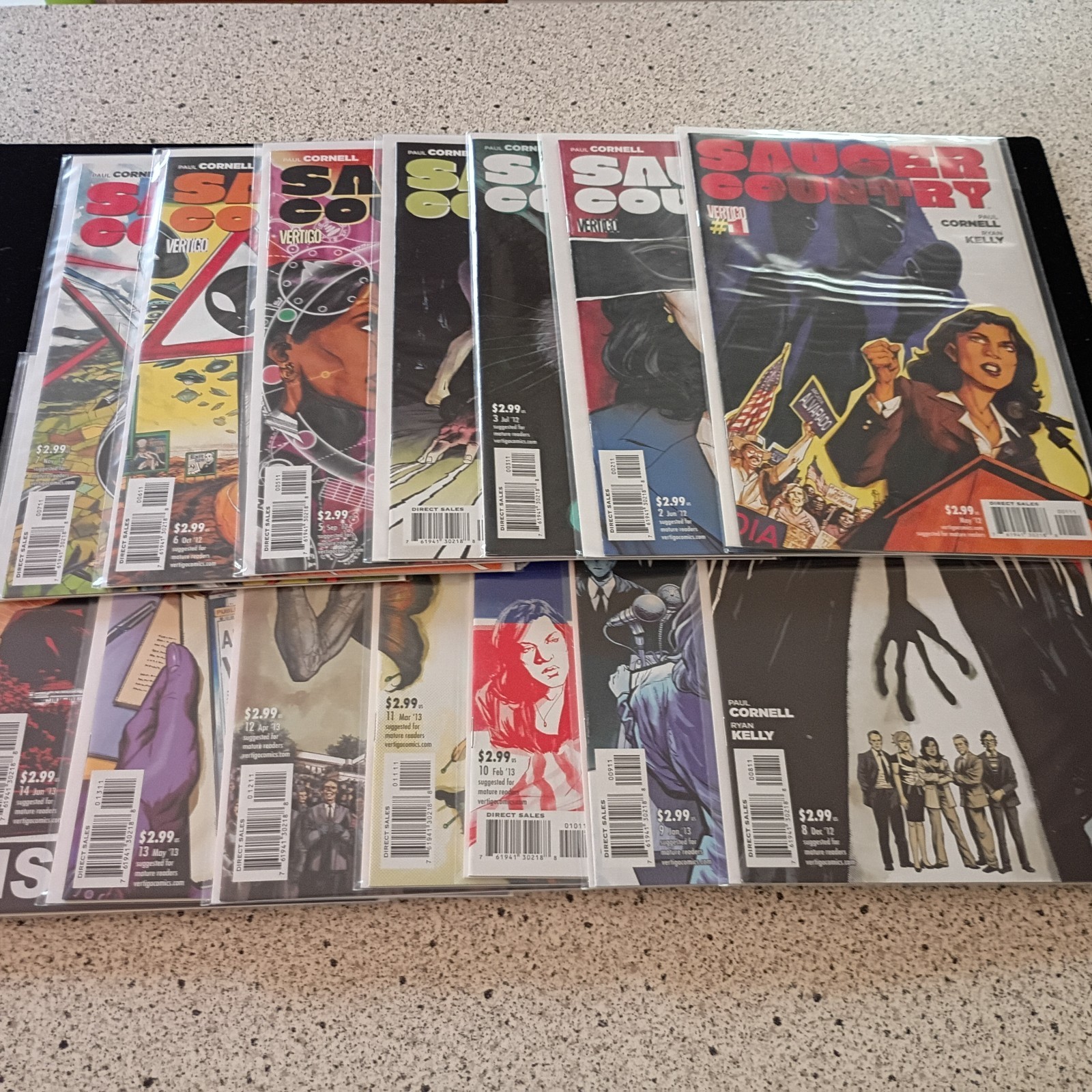 Saucer Country #1-14 (Full Run) DC Comics 2012