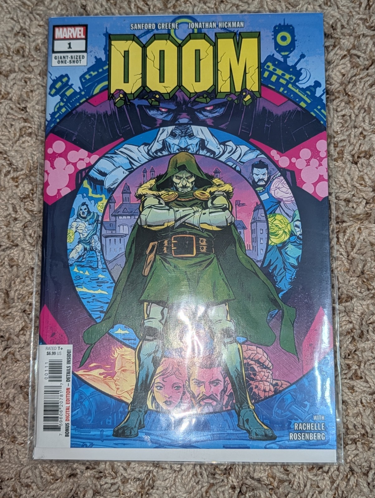 Doom #1 Cover A Giant-Sized One Shot Comics Greene Hickman MF Homage 2024