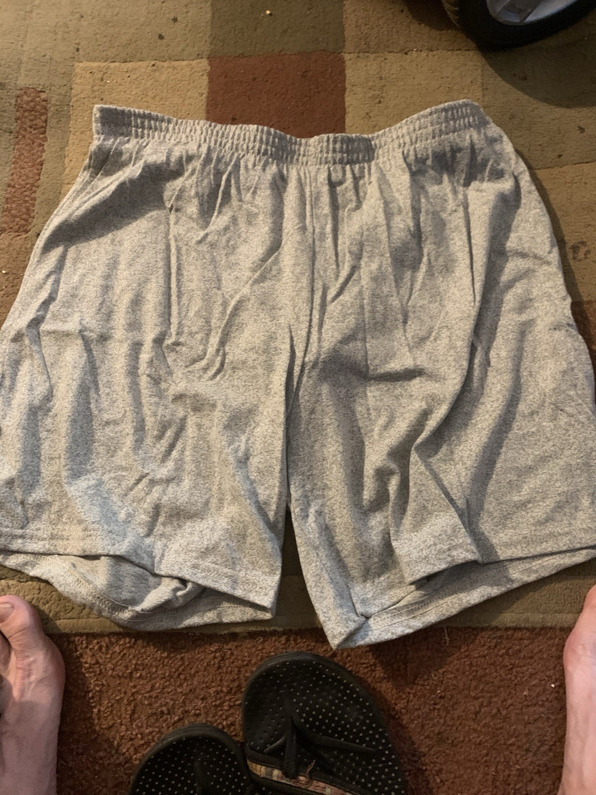 VTG Medium PT Trunks Vintage Army Shorts 1990s Gray PFU Fitness 8415-01-234-4416