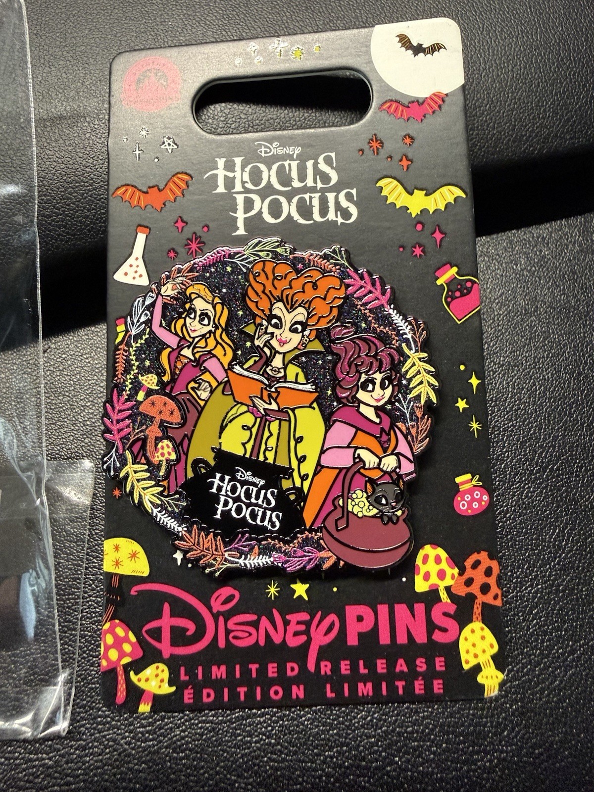 2026 Disney Parks Hocus Pocus Sanderson Sisters Winifred Sarah Mary LR Pin