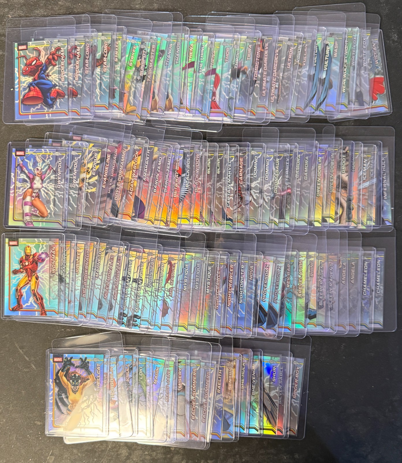 2026 Topps Chrome Marvel Storm\'s Lightning Refractor Pick Your Character