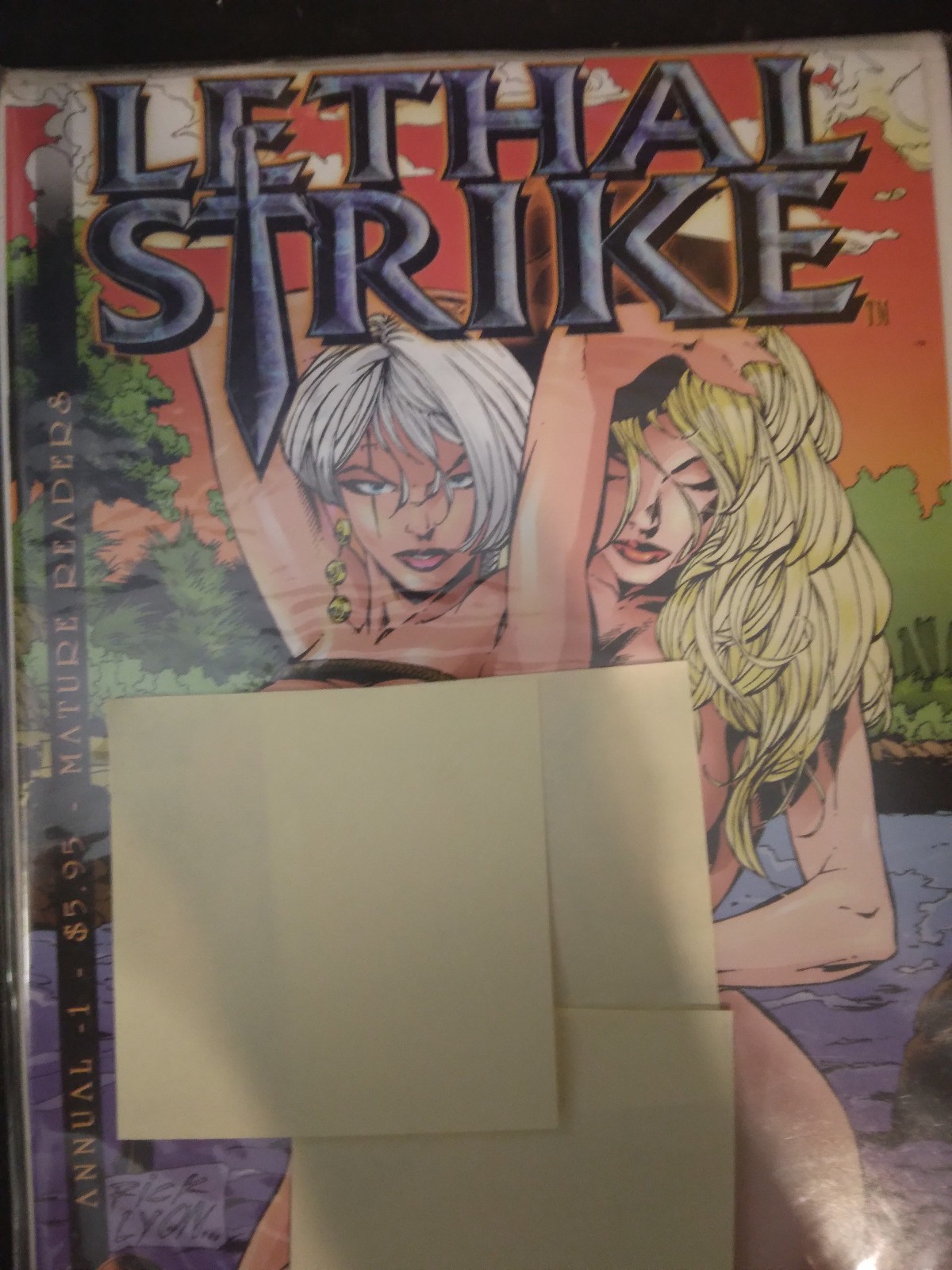 Lethal Strike Annual 1 London Night comics - N Edition