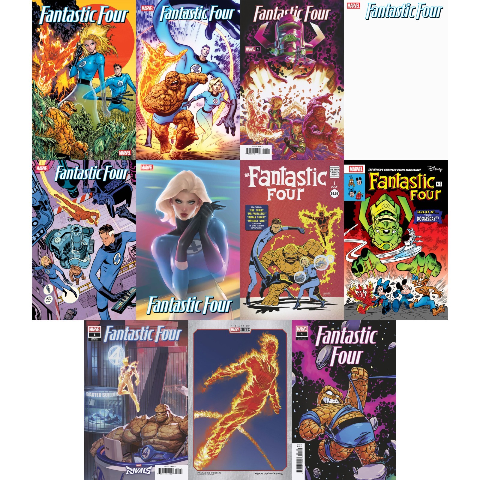 Fantastic Four (2025) #1-7 8 9 10 11 12 13 14 15 16 Marvel Comics COVER SELECT