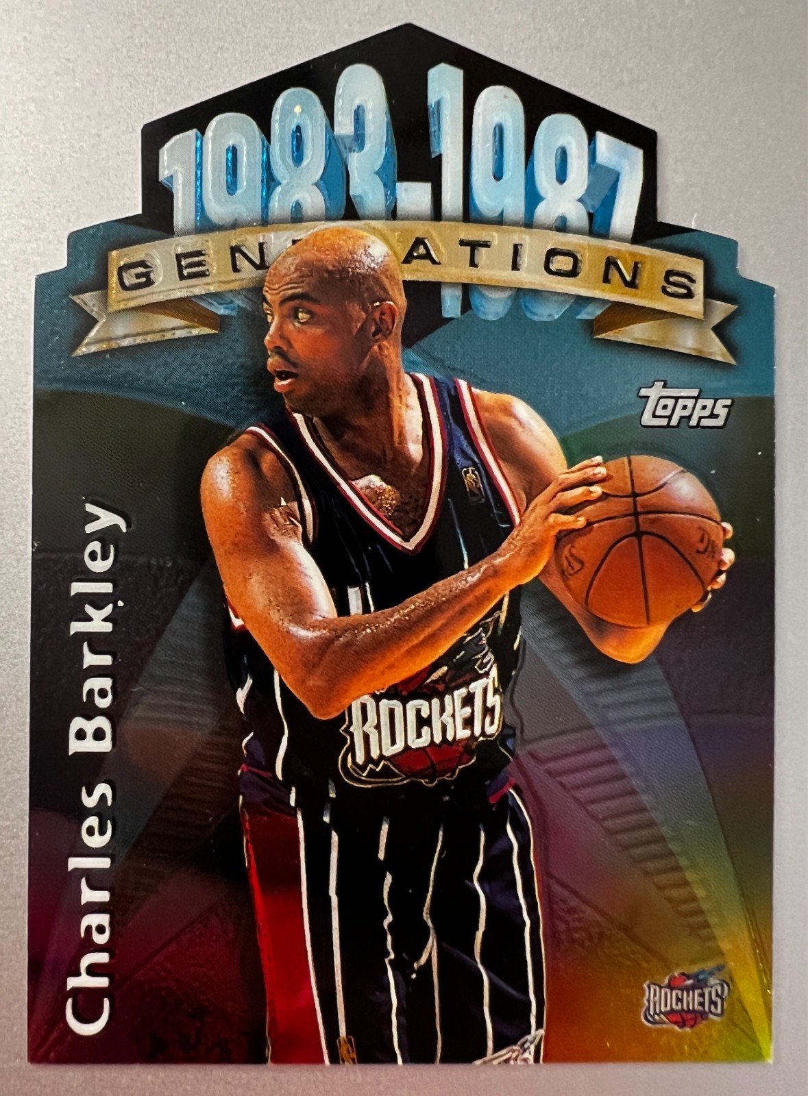 Charles Barkley 1997-98 Topps Basketball Generations #G3 Rockets