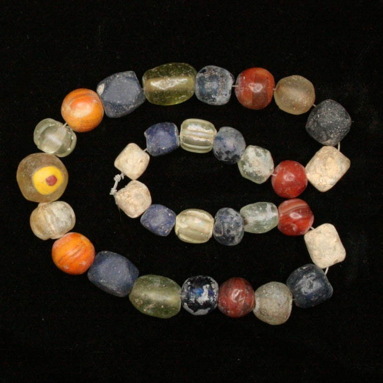 Ancient beads: Genuine Medieval / Byzantine / Islamic  Necklace 9th–10th Century