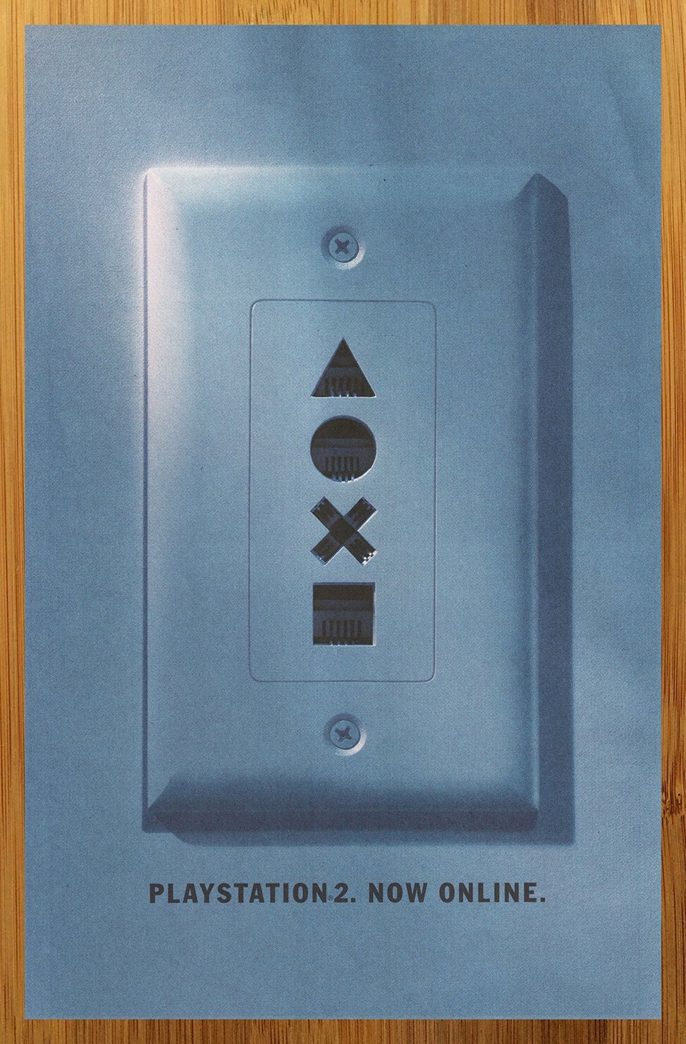 2002 Playstation 2 PS2 Online Print Ad/Poster Video Game Console System Art