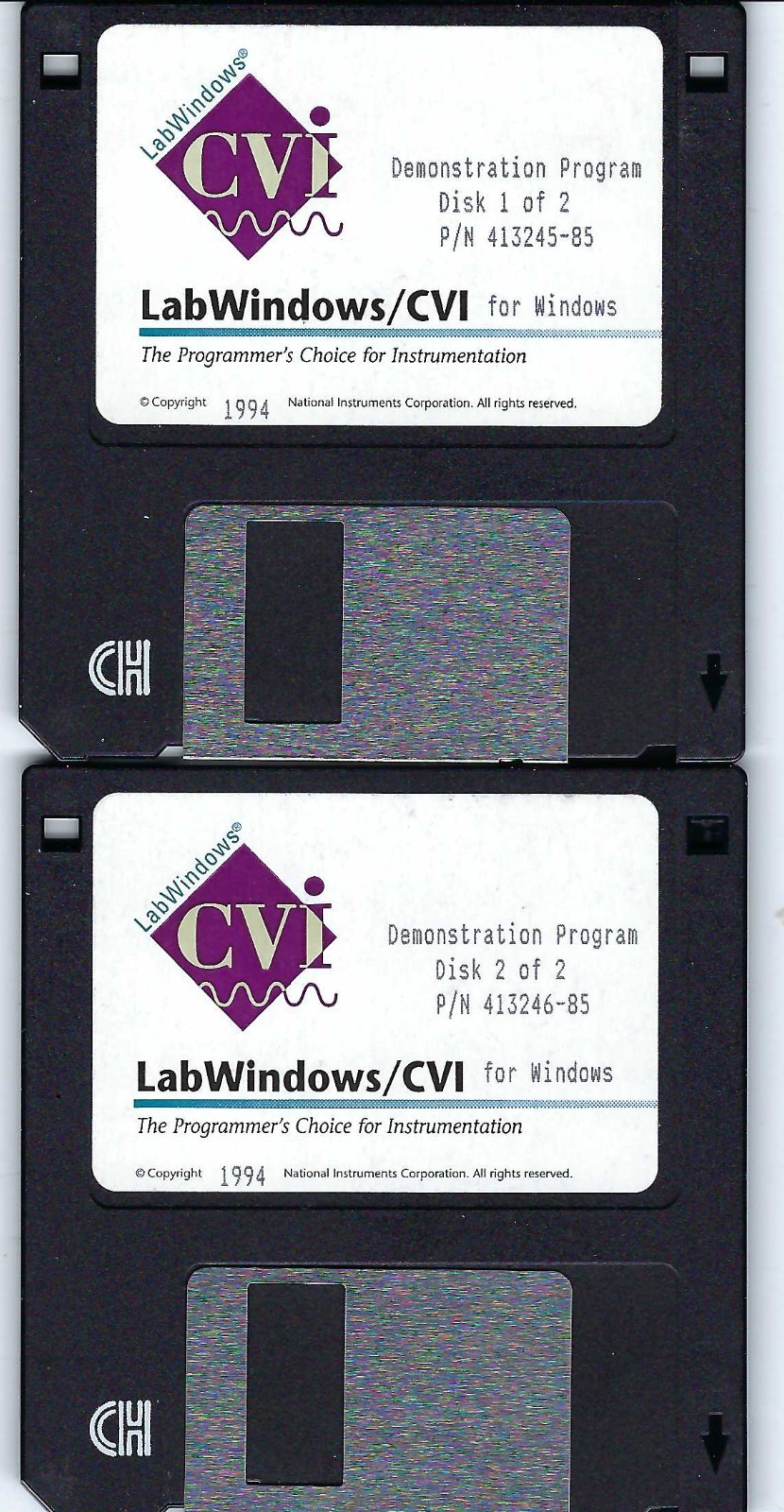 ITHistory  SOFTWARE IBM  (1994)  LAB WINDOWS/CVI (National Inst  3.5\
