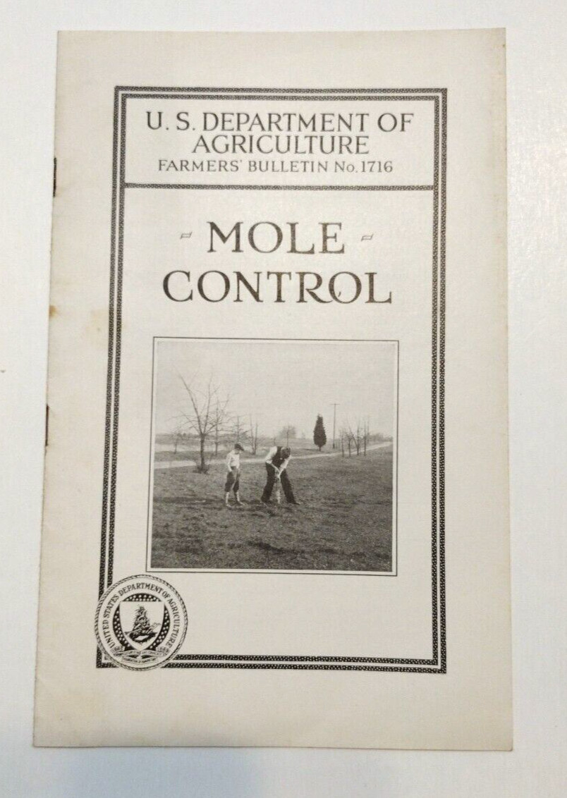 USDA - Farmers Bulletin No 1716 - Mole Control