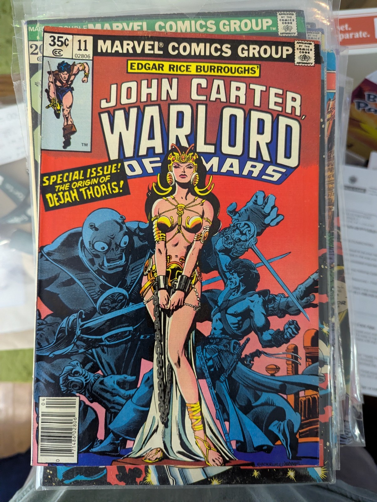 Marvel John Carter Warlord of Mars #11 Dejah Thoris 1978 Origin Story