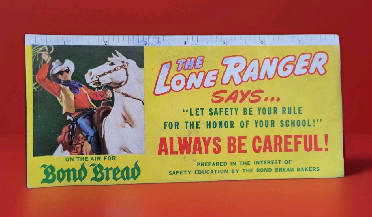 Vtg 1930s The Lone Ranger Radio Show 8\
