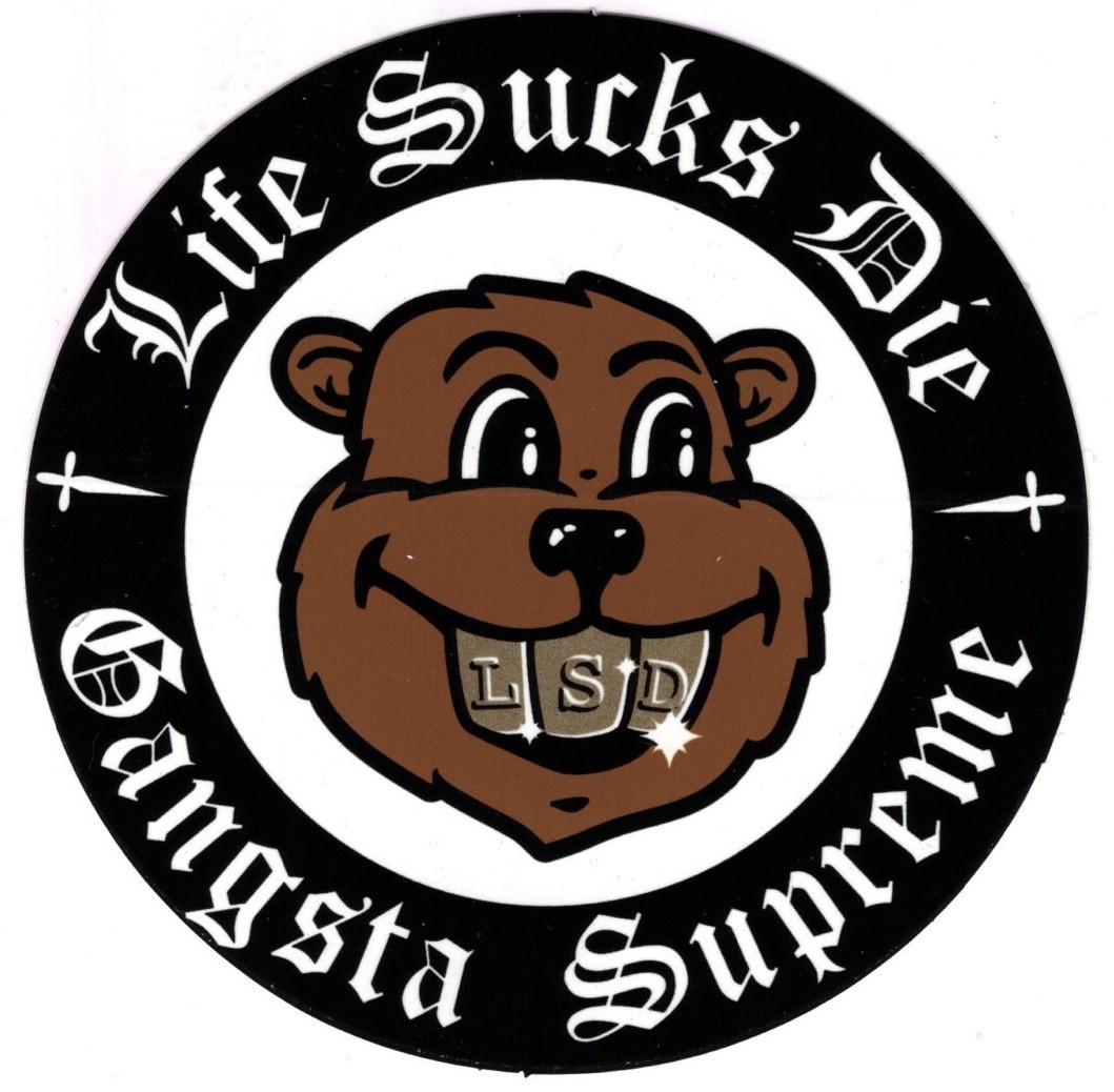 Supreme Life Sucks Die LSD Sticker FW18 (2018) - 100% Authentic