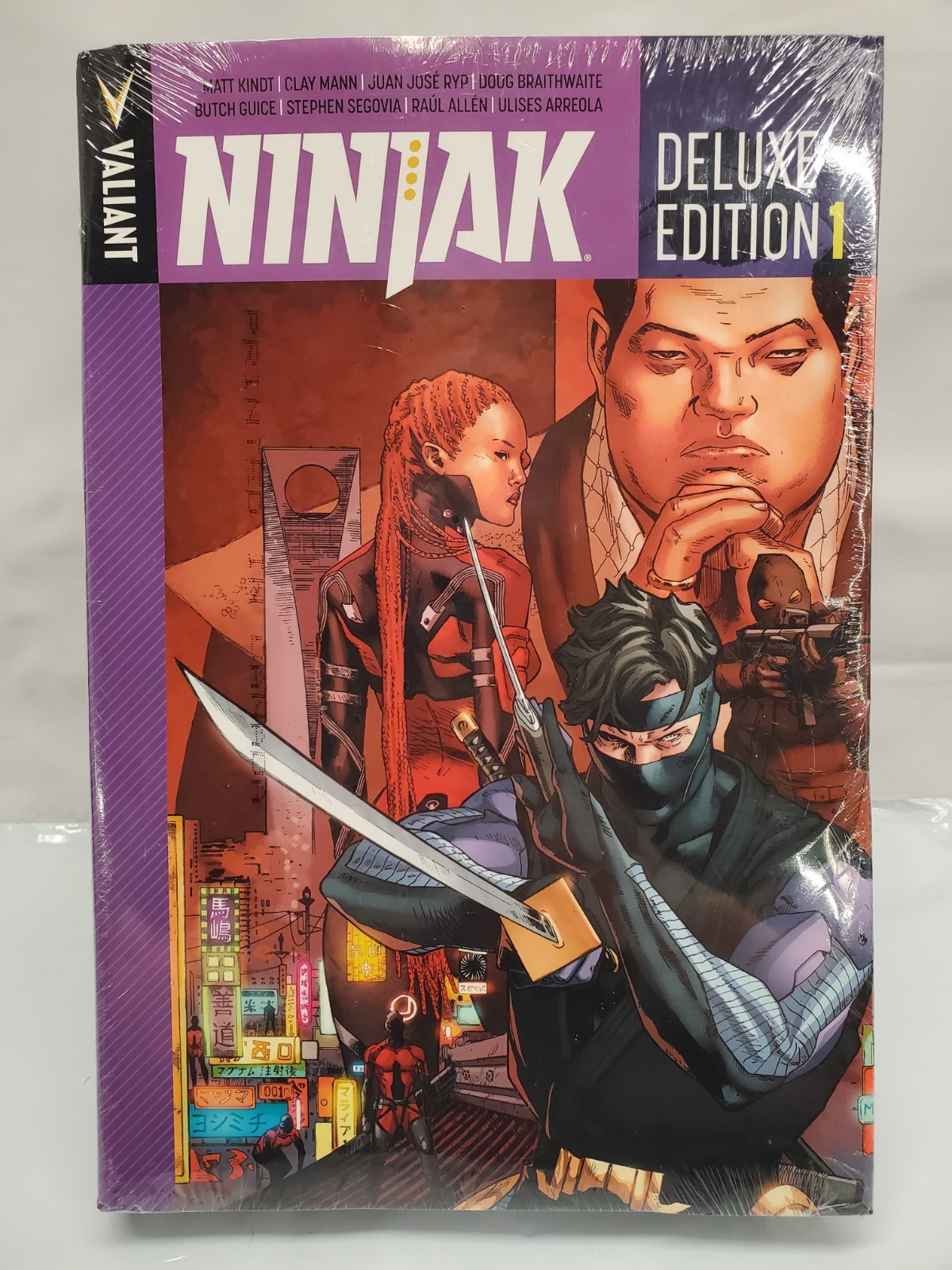 Valiant Comics - Ninjak Vol 1 - Deluxe Edition Hardcover *NEW *SEALED