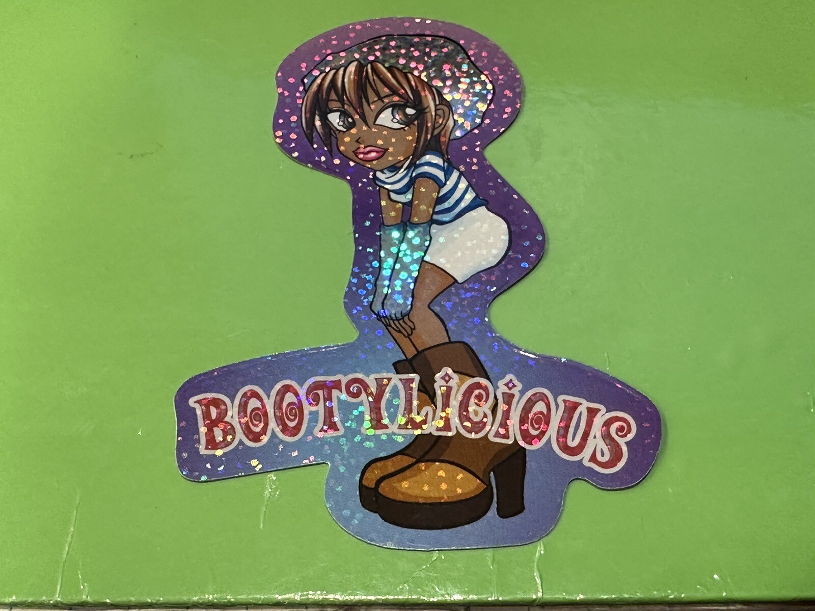 Allstar Girls Y2K Holofoil Vending Sticker #12 of #21 (2004) 