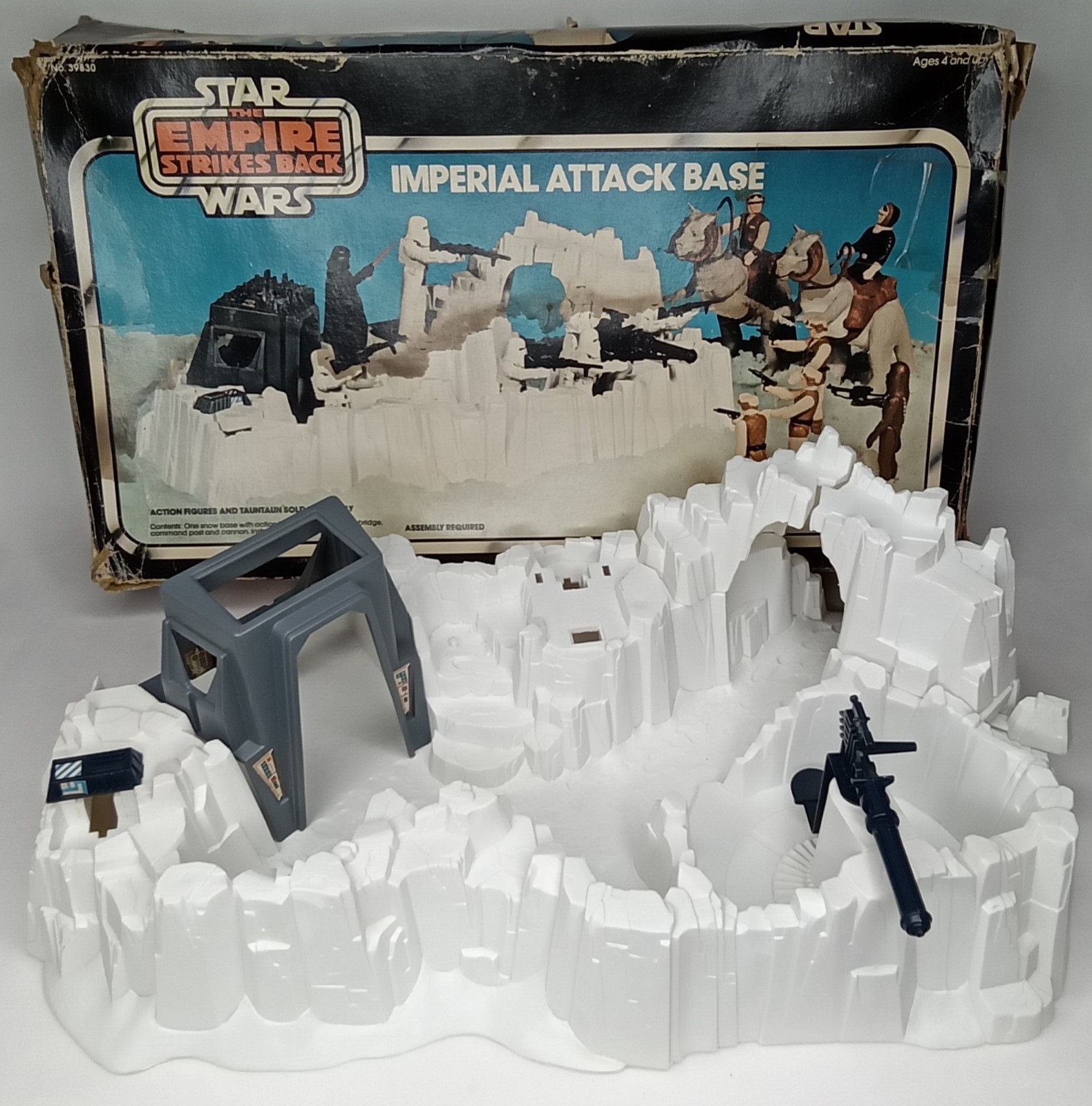 VTG Kenner Star Wars Empire Strikes Back Imperial Attack Base With Original Box