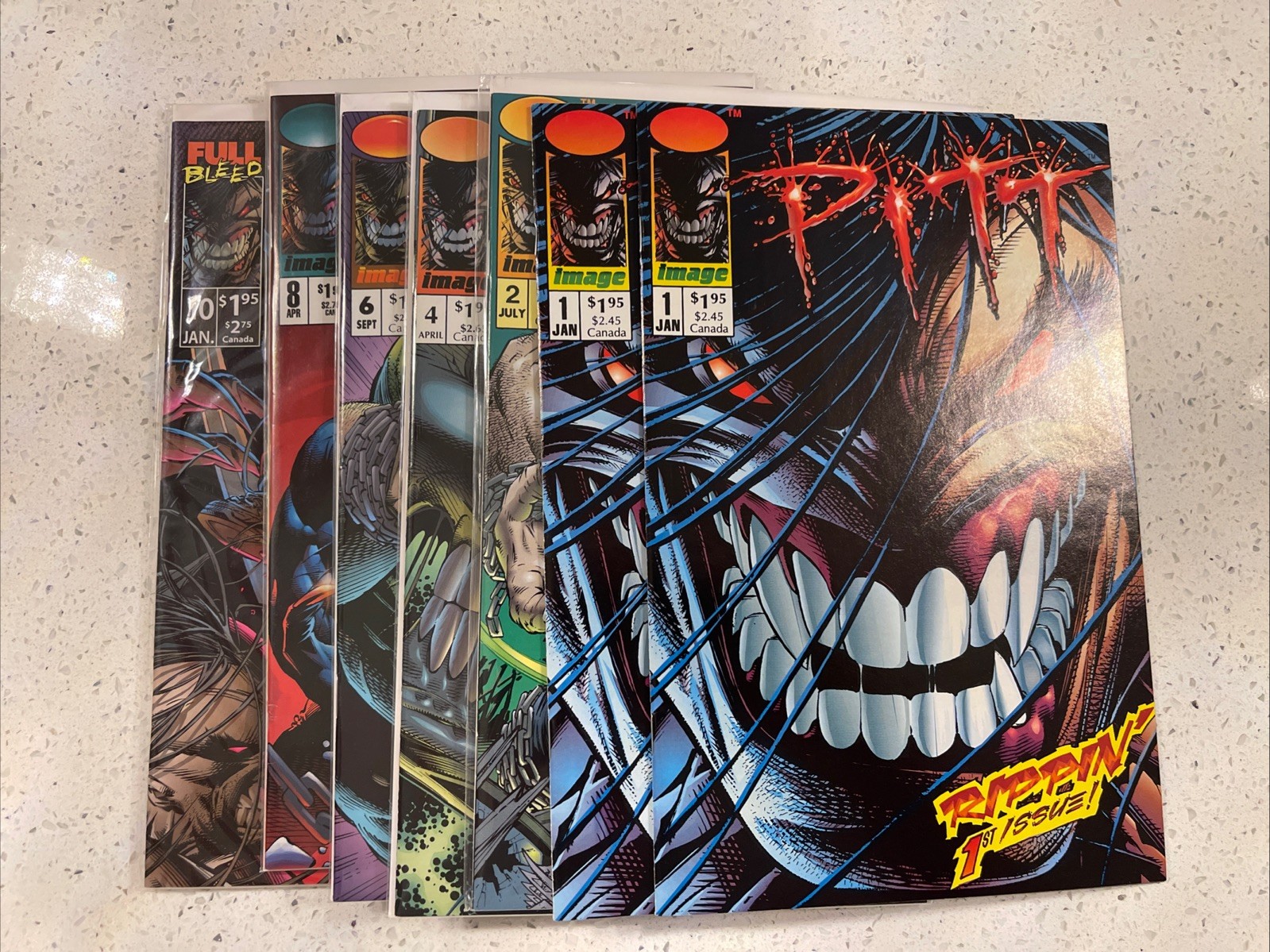 Image Comics Pitt #1-11 Keown First Printing Comics 1993  Get 2 1’s 🔥🔥🔥