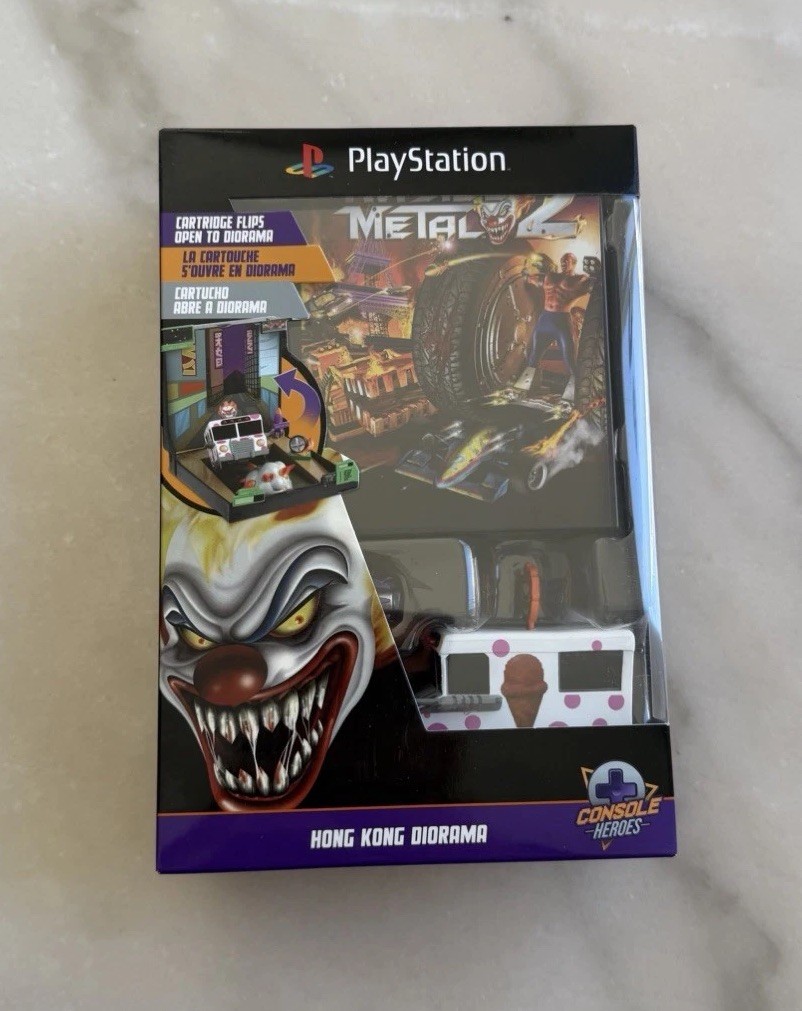 Console Heroes Twisted Metal 2 Hong Kong Diorama Sweet Tooth Figure Wilder Toys