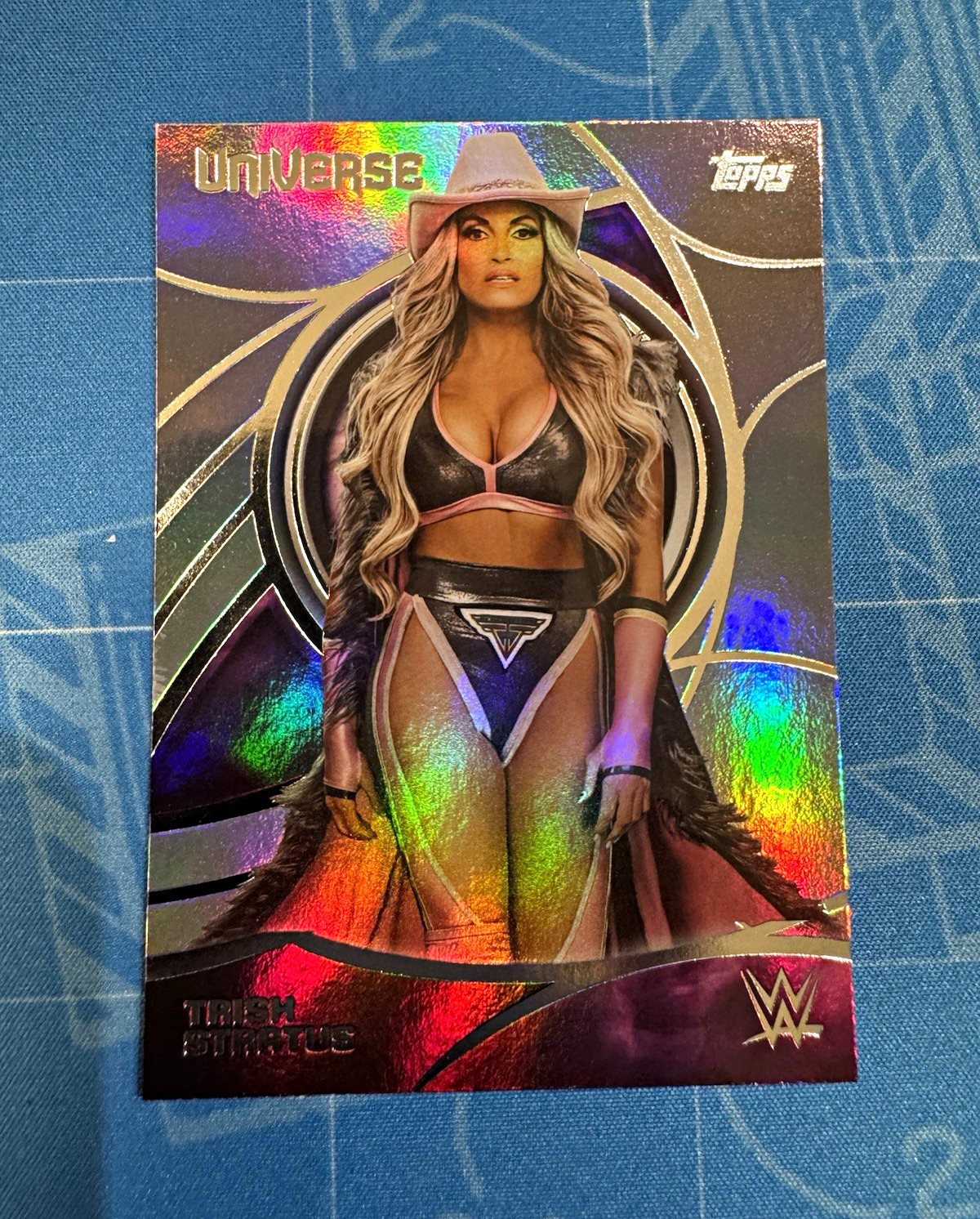 2026 Topps WWE Universe Holographic #135 Trish Stratus Trading Card