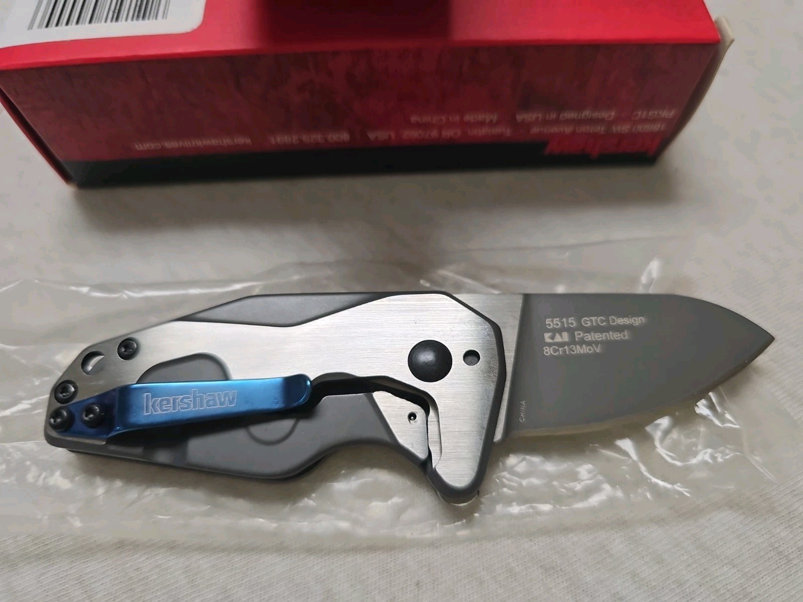 Kershaw HOPS 5515 MINT COLLECTIBLE CONDITION ONLY ONE ON EBAY RIGHT NOW 