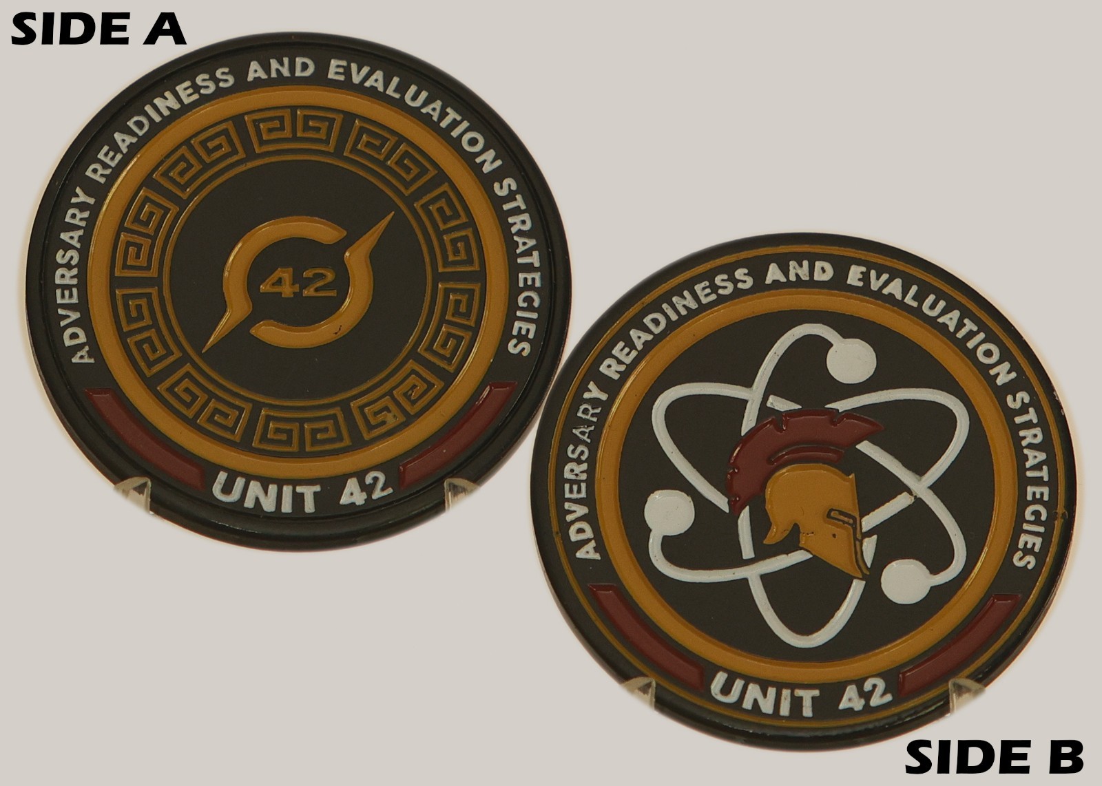 Unit 42 Adversary Readiness Evaluation Challenge Coin  M#6