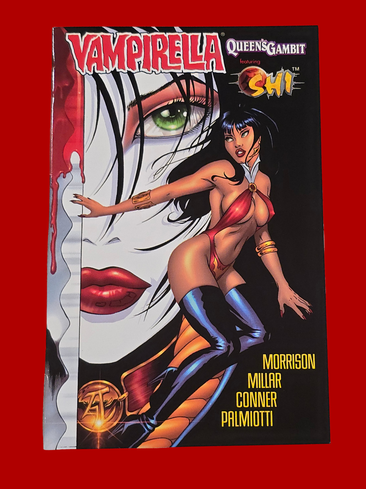 Vampirella Queen’s Gambit featuring SHI, Ashcan Edition Issue by Grant Morrison