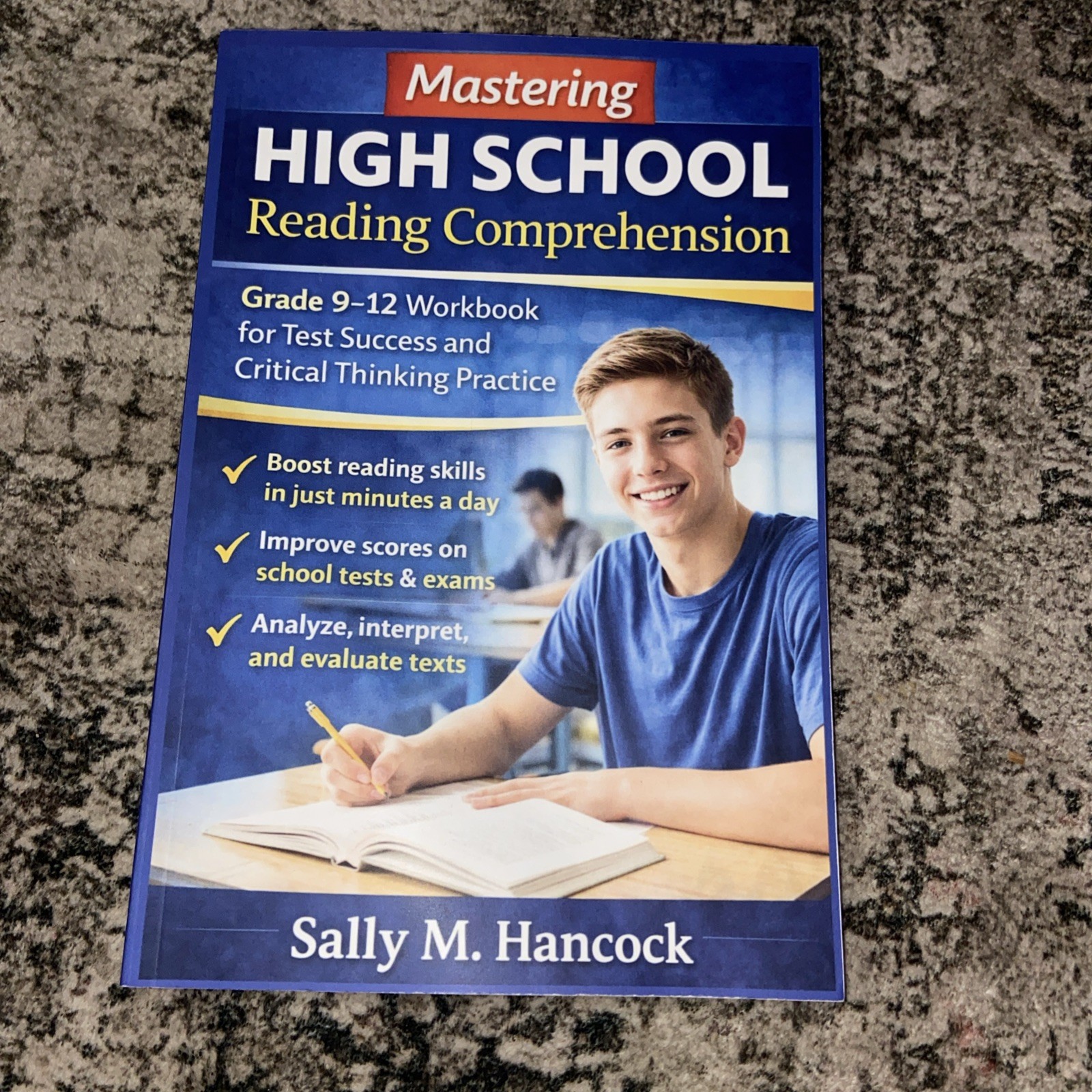 Mastering High School Reading Comprehension: Grade 9–12 Workbook for Test Succes