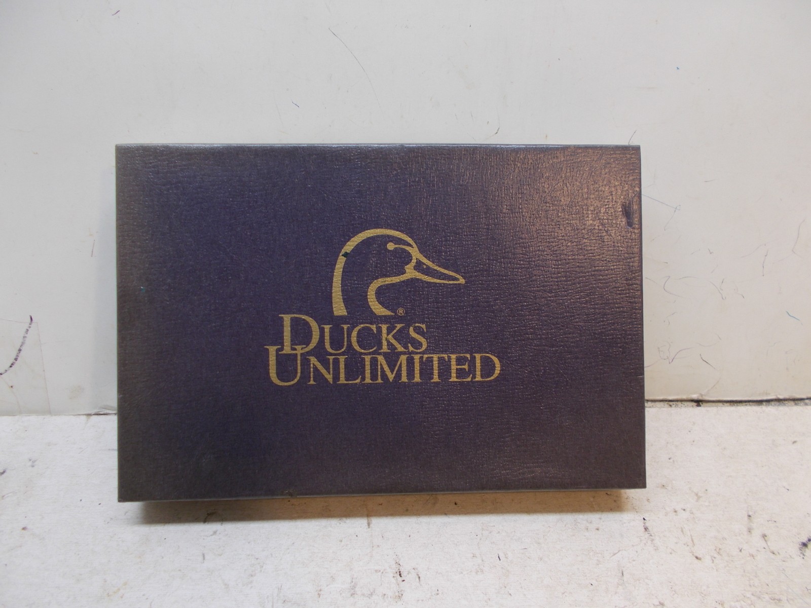 schrade ducks unlimited knife set 154UH 804UH sheath box madalion pappers