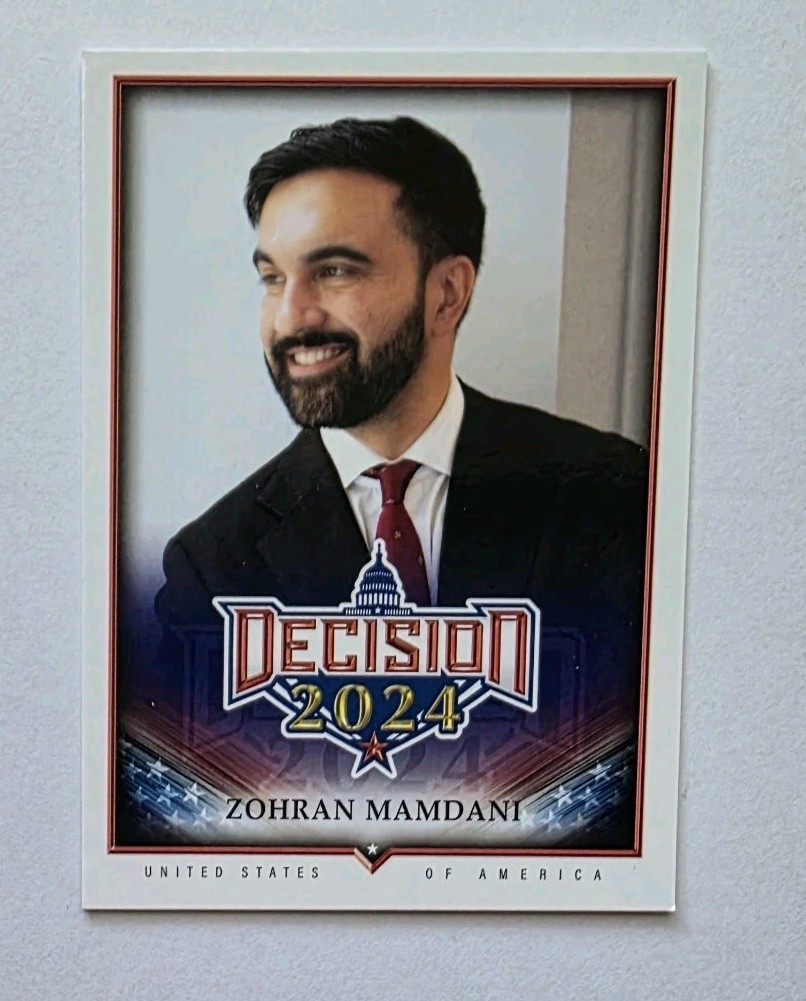 Decision 2024 Update Zohran Mamdani #247 Base Card 