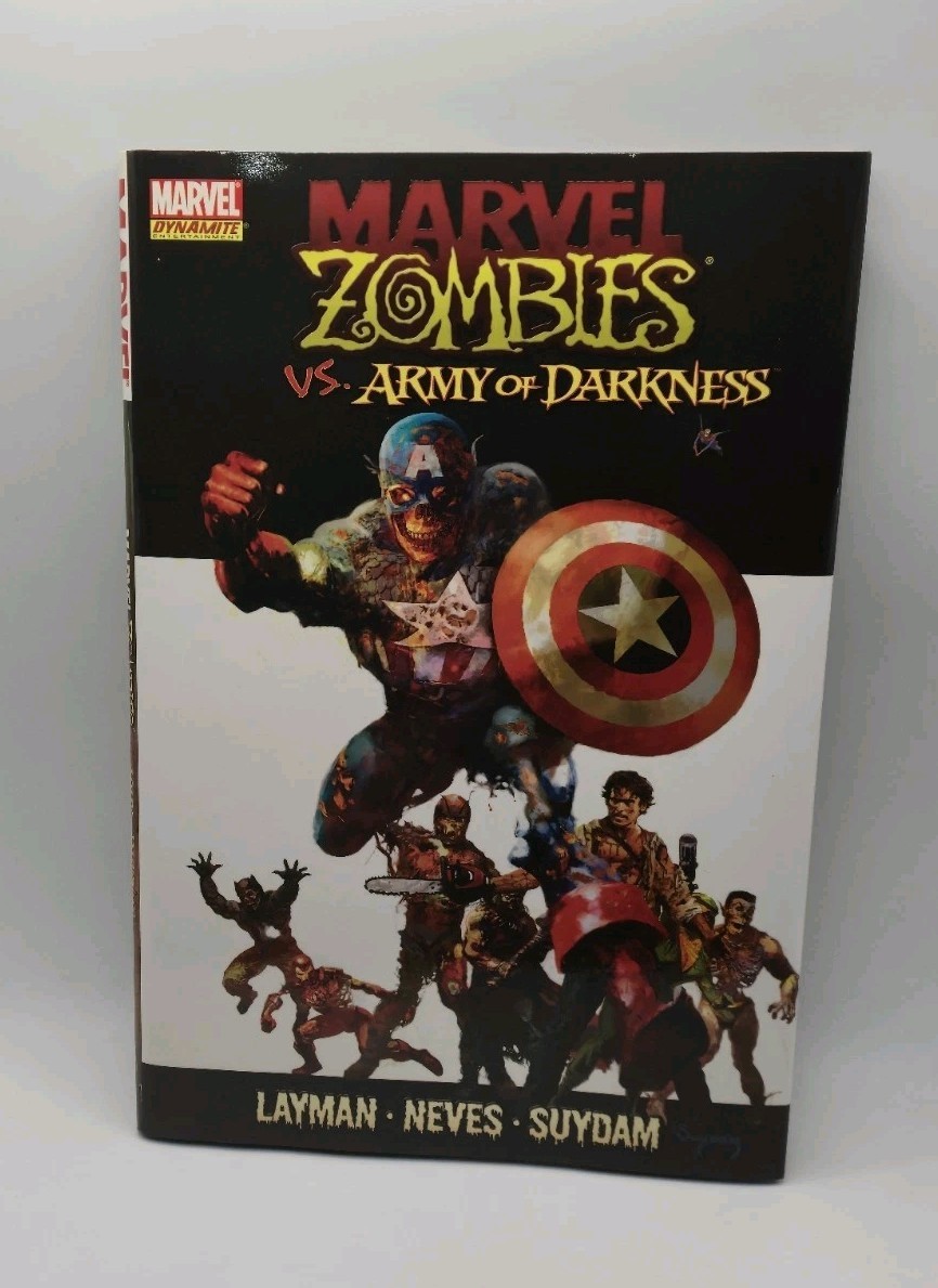 Marvel Zombies vs. Army of Darkness Hardcover Graphic Novel Ash Evil Dead HC 