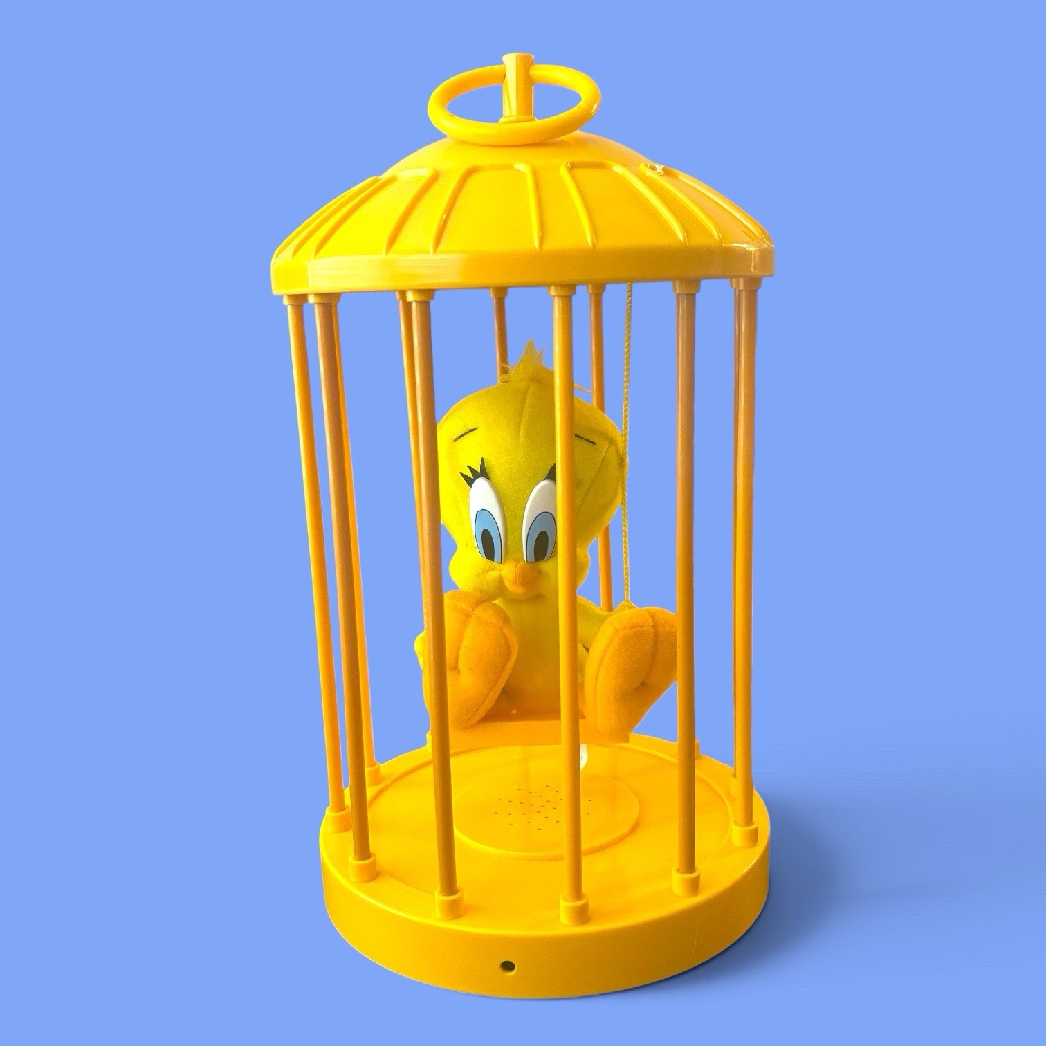 Vintage Looney Tunes Talking Tweety Bird In His Cage 1998 Motion
