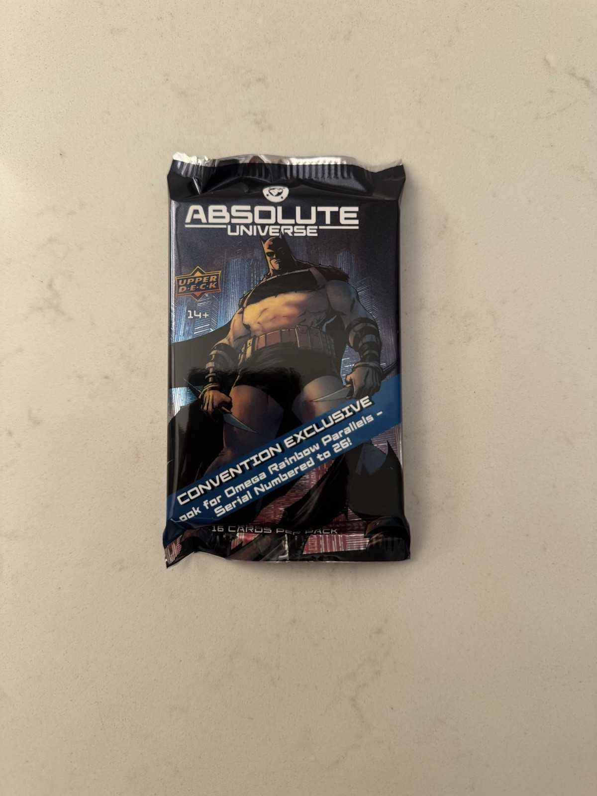 SDCC 2026 DC Absolute Universe Exclusive Trading Card Single Pack