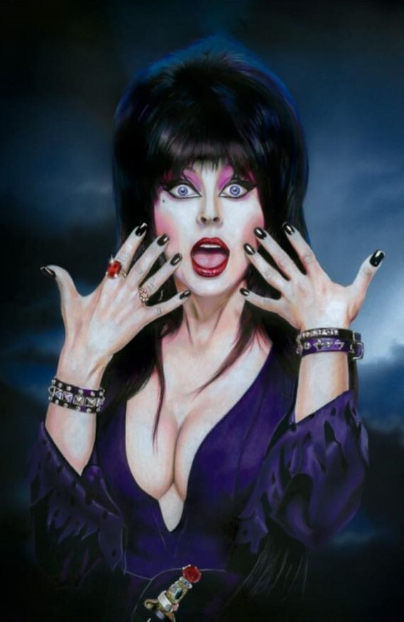 ELVIRA MEETS H.P. LOVECRAFT # 1 Virgin Variant LTD 400 by Craig Deakes