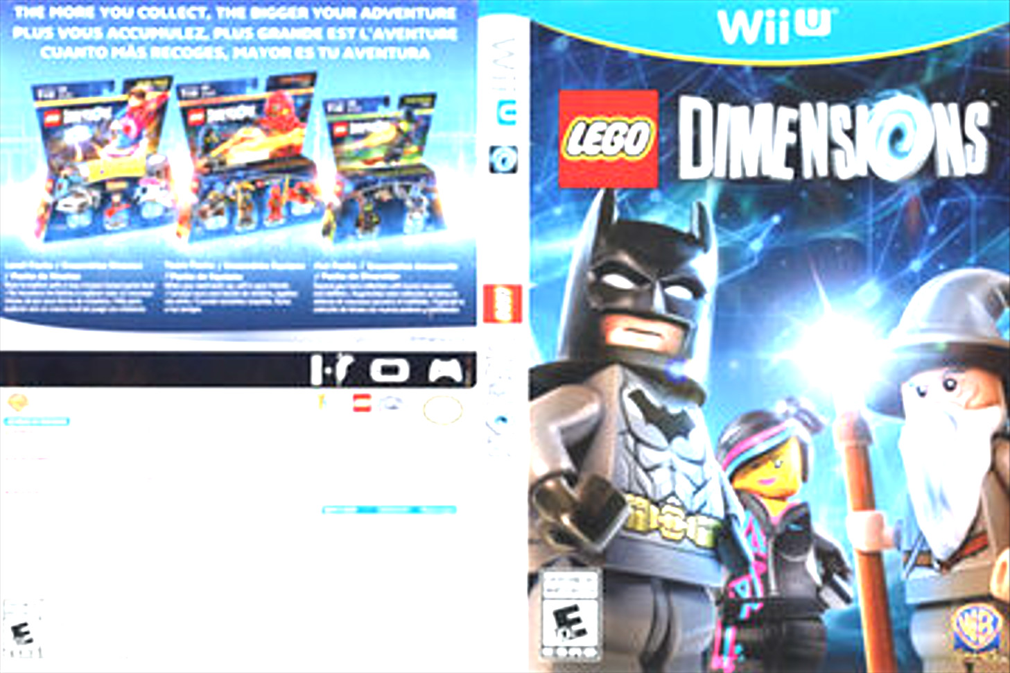 LEGO Dimensions: (Nintendo Wii U, 2015) Paper Artwork Only - No Game
